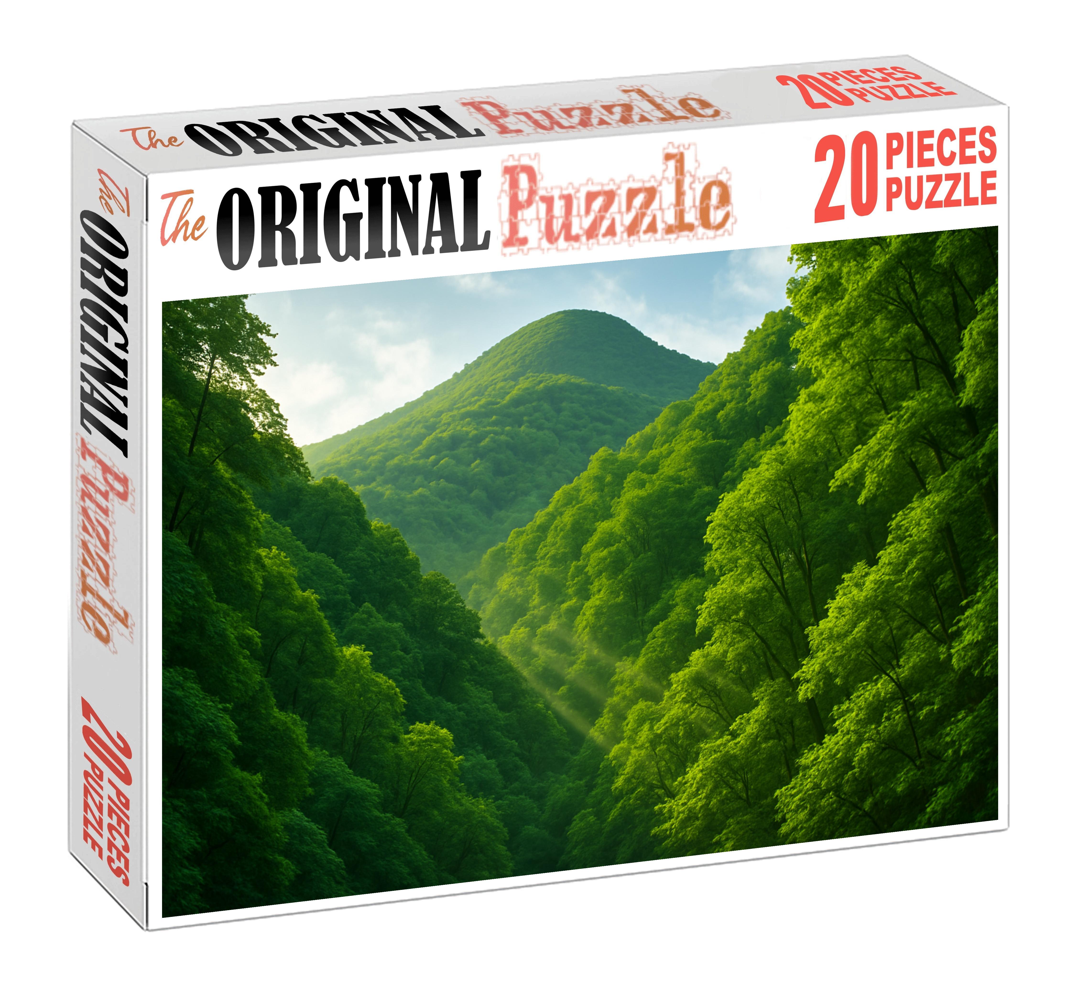 Emerald Canopy Slopes 500 Piece Puzzle