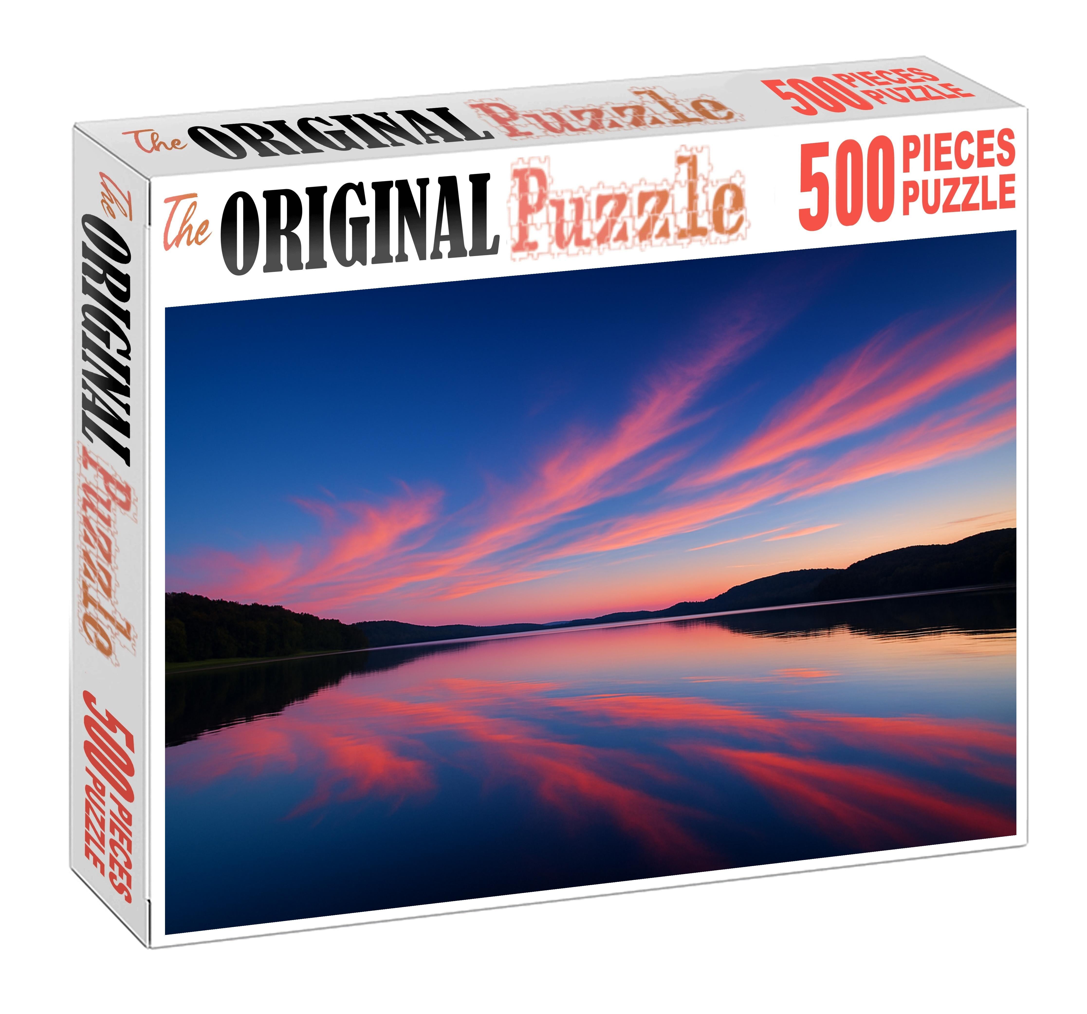 Sapphire Evening Veil 100 Piece Puzzle