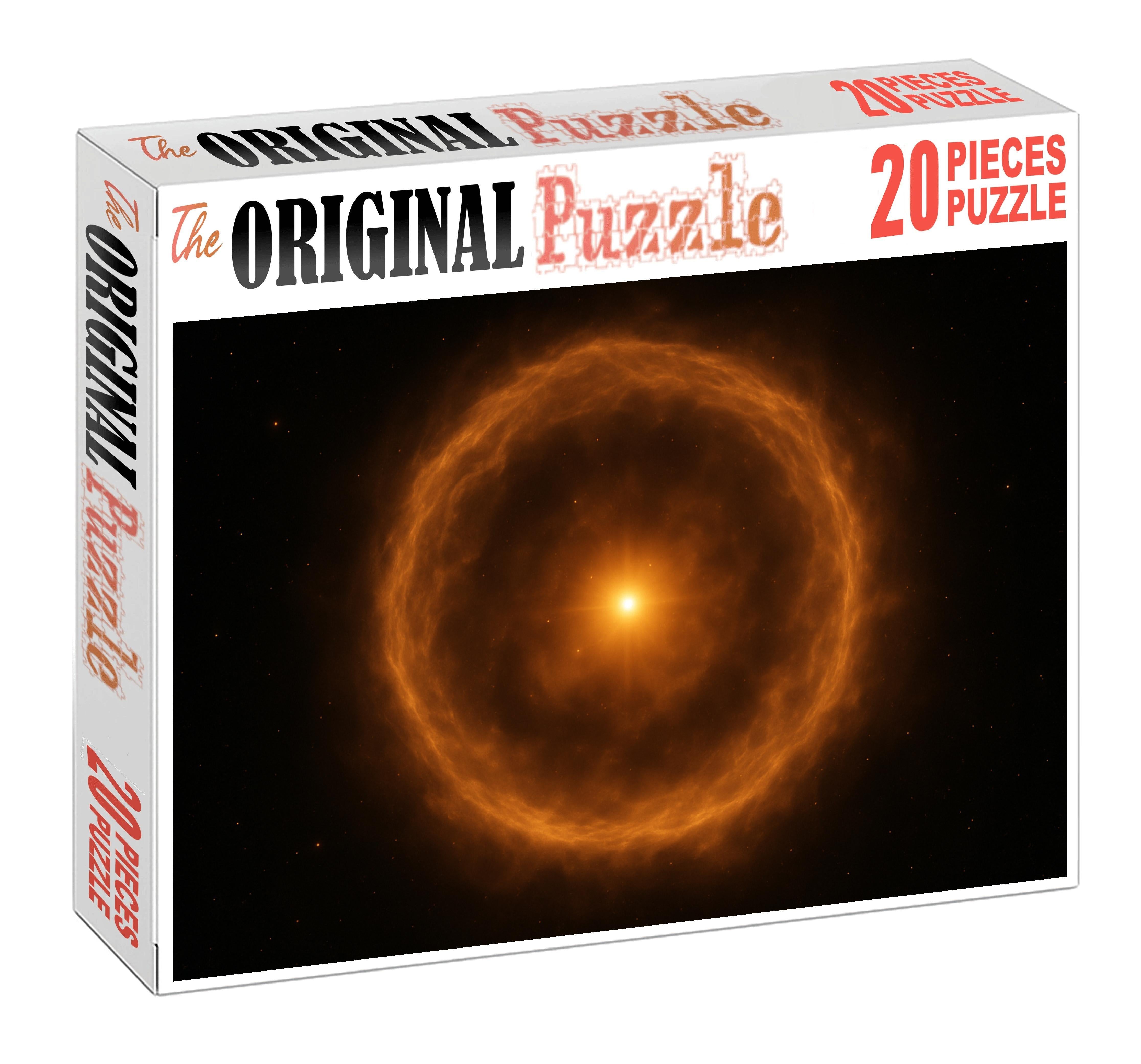 Celestial Amber Halo 100 Piece Puzzle