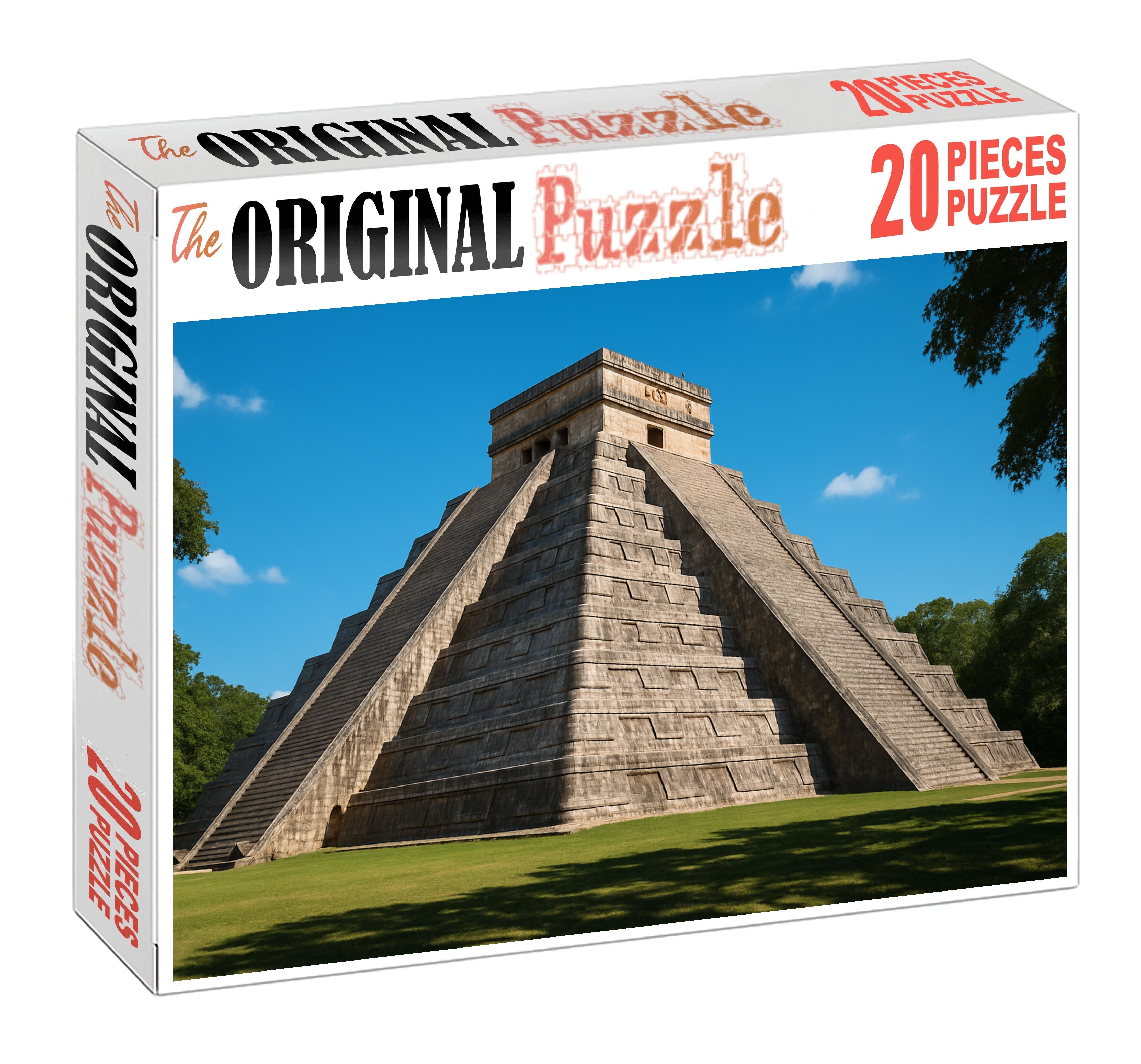 Chichen Itza Pyramid Found In Yucatn Mexico Identified By 7748 Of Global Visitors As A Majestic Mayan Architectural Wonder Easy Puzzles