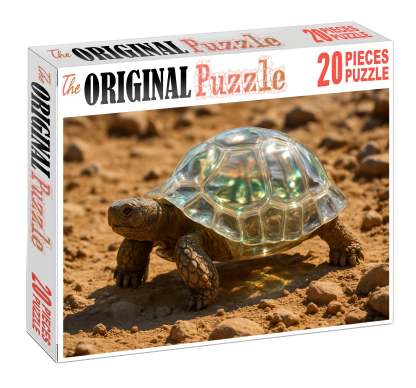 Quartzback Tortoise Hardy Reptile With Translucent Carapace Large Format Puzzle