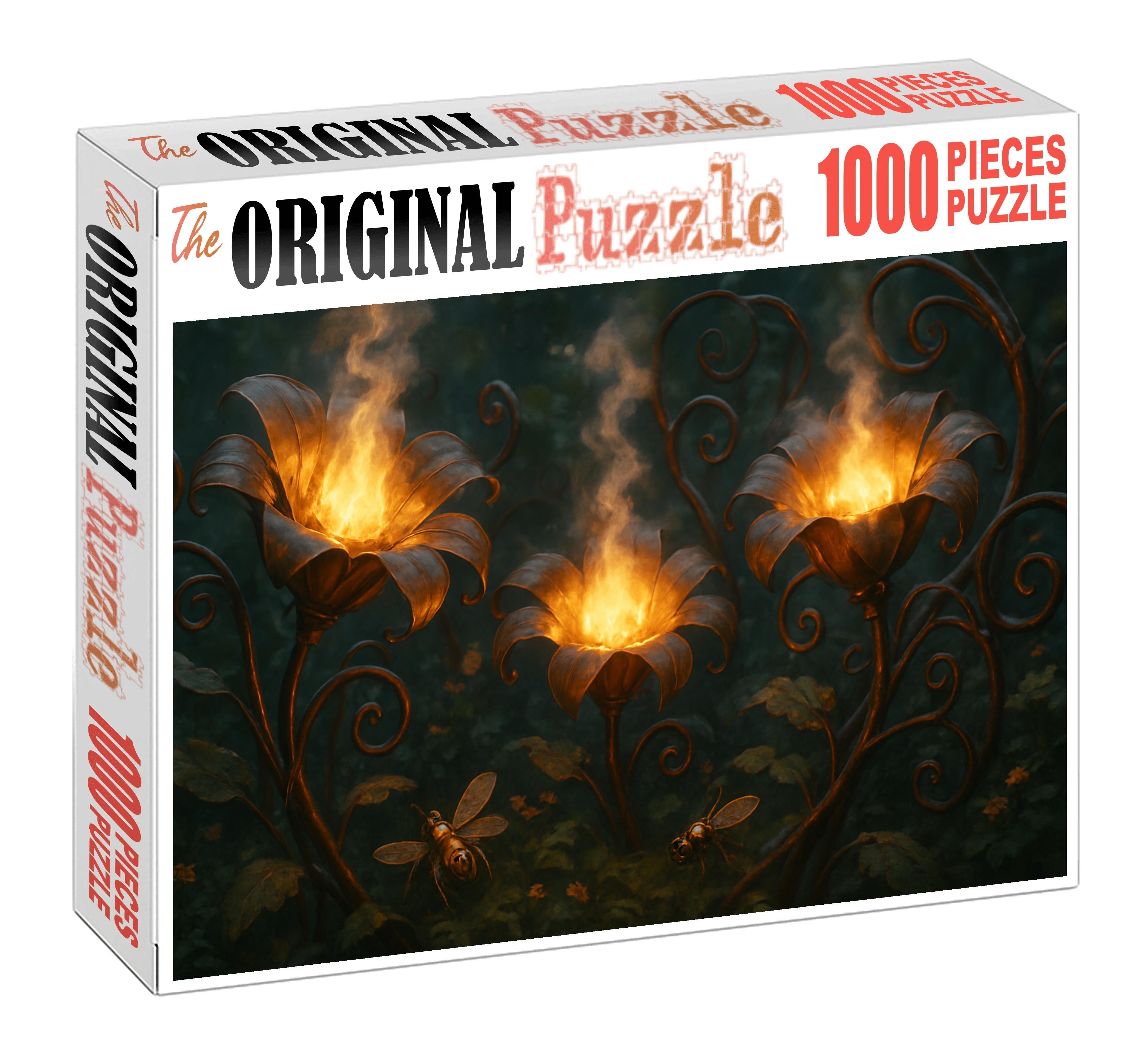 Garden Of Mechanical Whispers 1000 Piece Puzzle