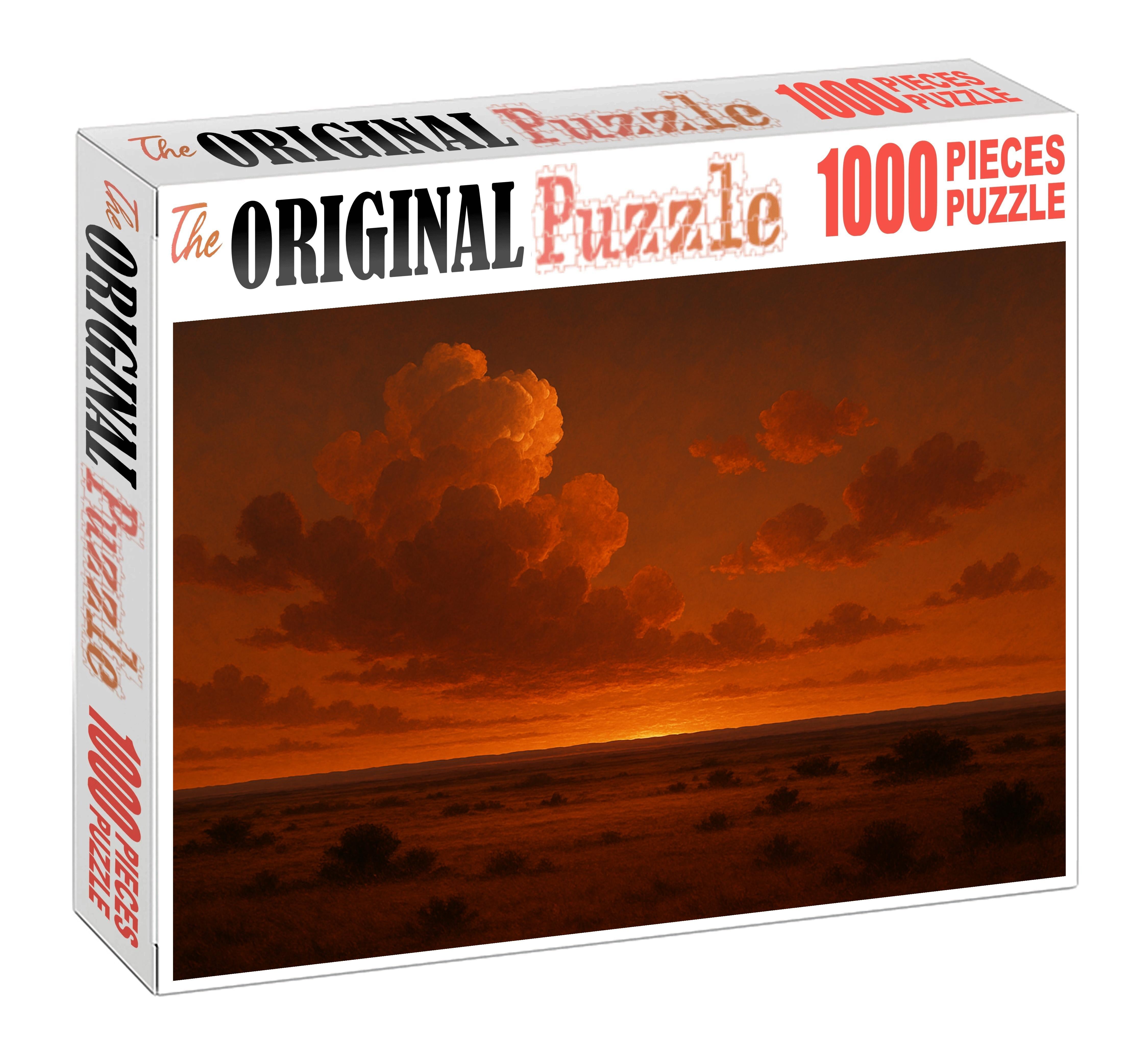 Burnt Sienna Plains 200 Piece Puzzle