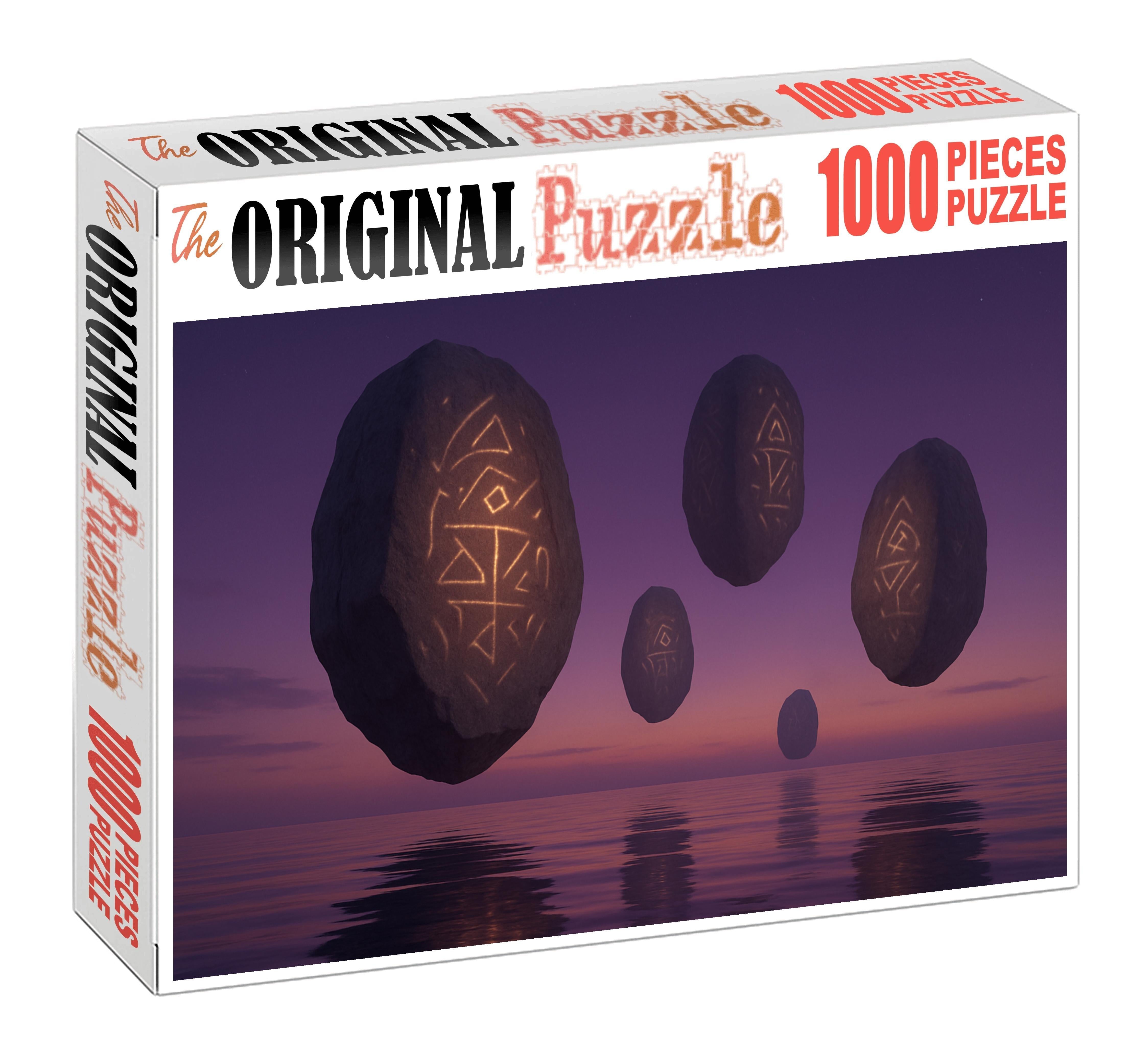 Echoes Of The Floating Monoliths Large Format Puzzle