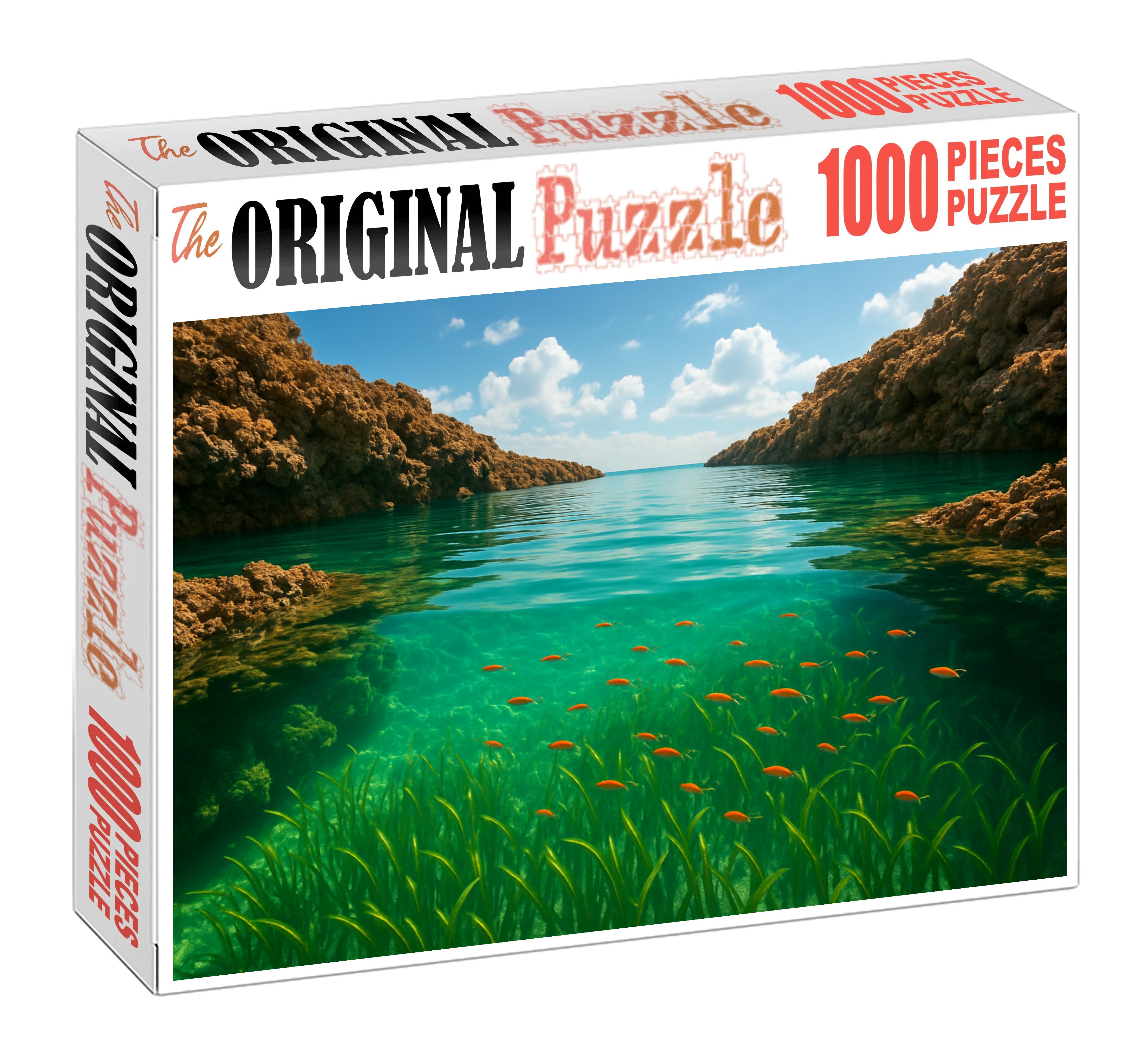 Emerald Lagoon Refuge 1000 Piece Puzzle