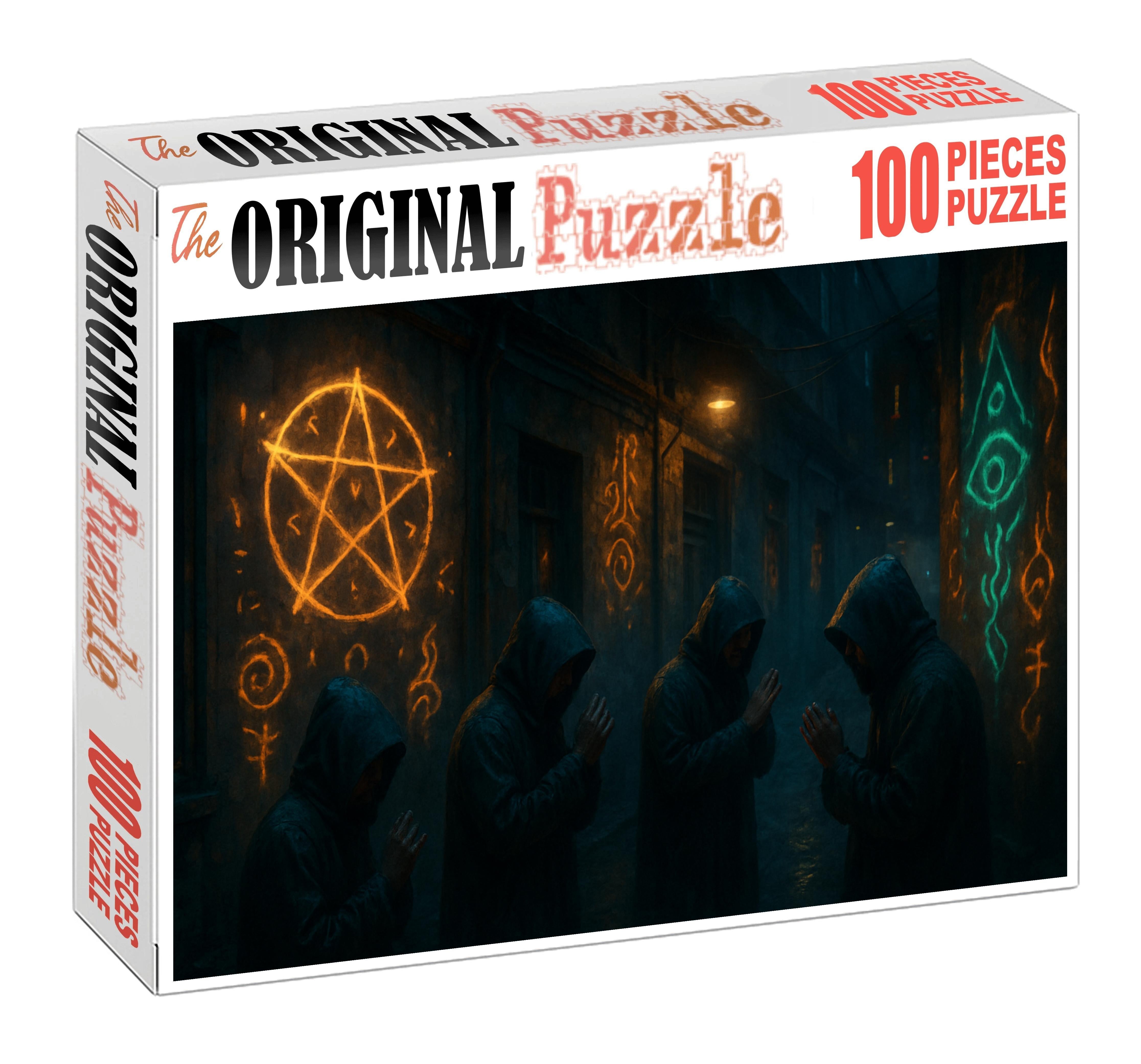 Mystical Urban Fantasy Realm Unique Puzzle Design