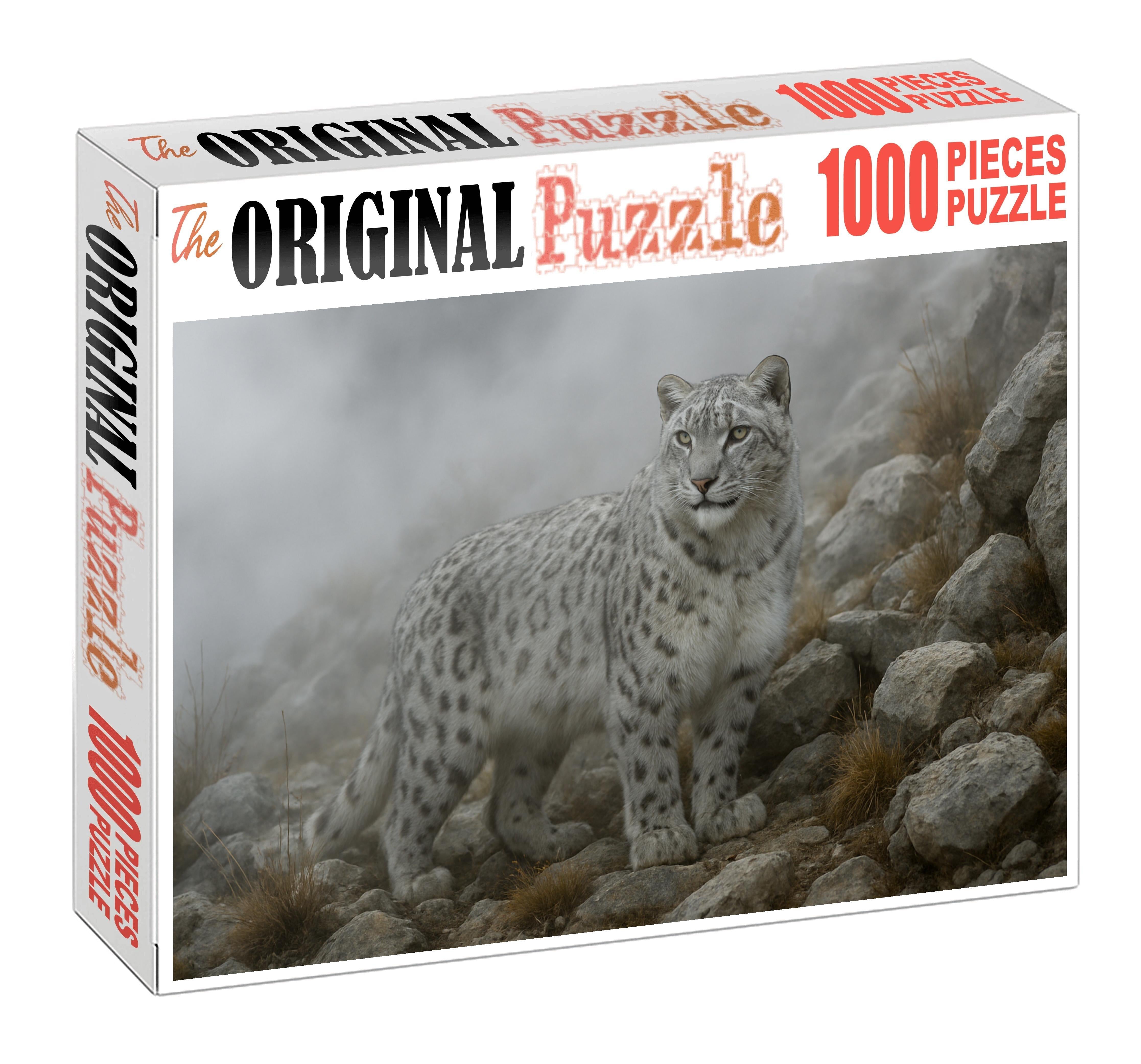 Silverback Mirage Ghostly Mountain Herbivore With Camouflaged Fur Mini Puzzle