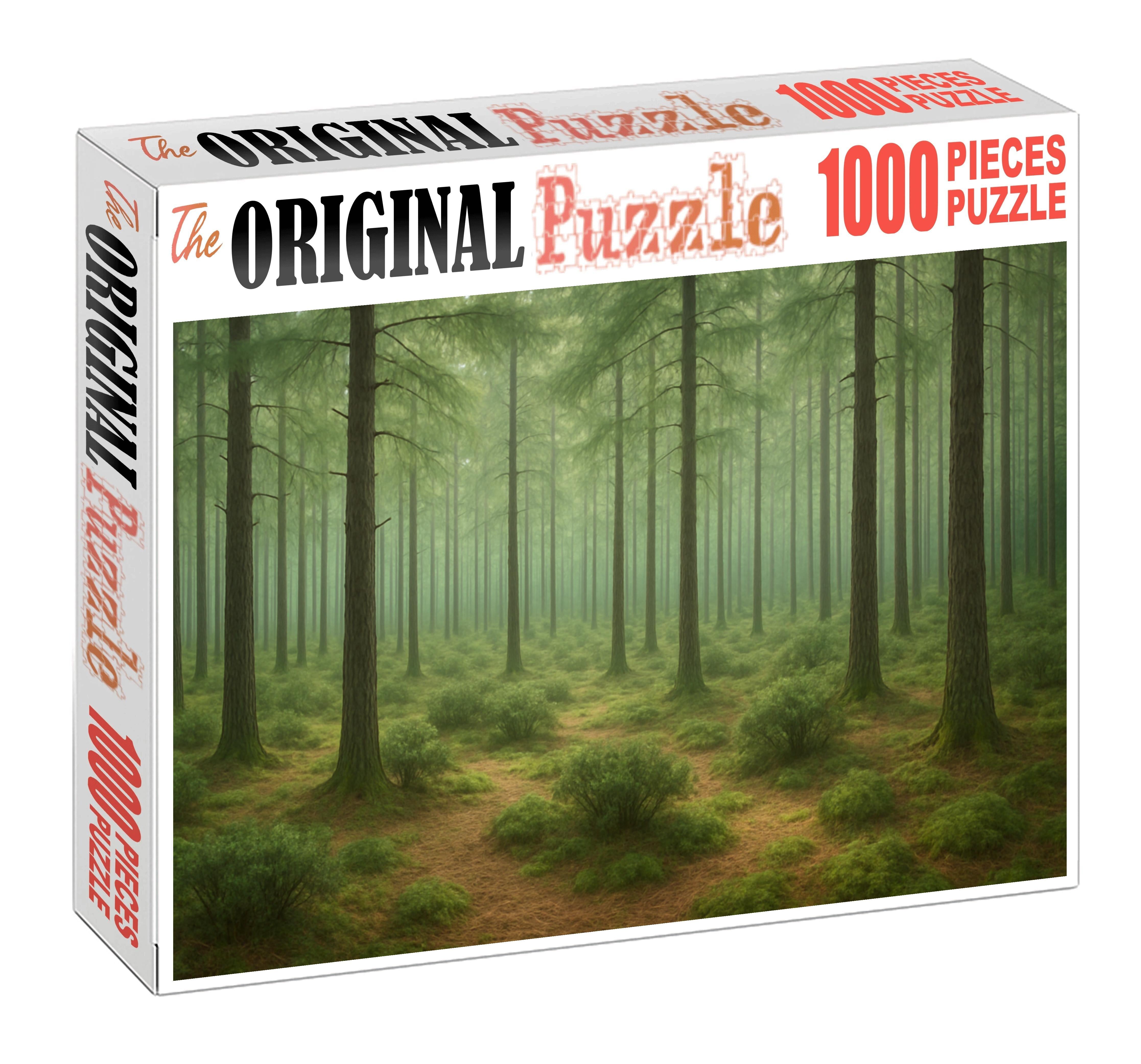 Silent Pine Veil Puzzle For Kids