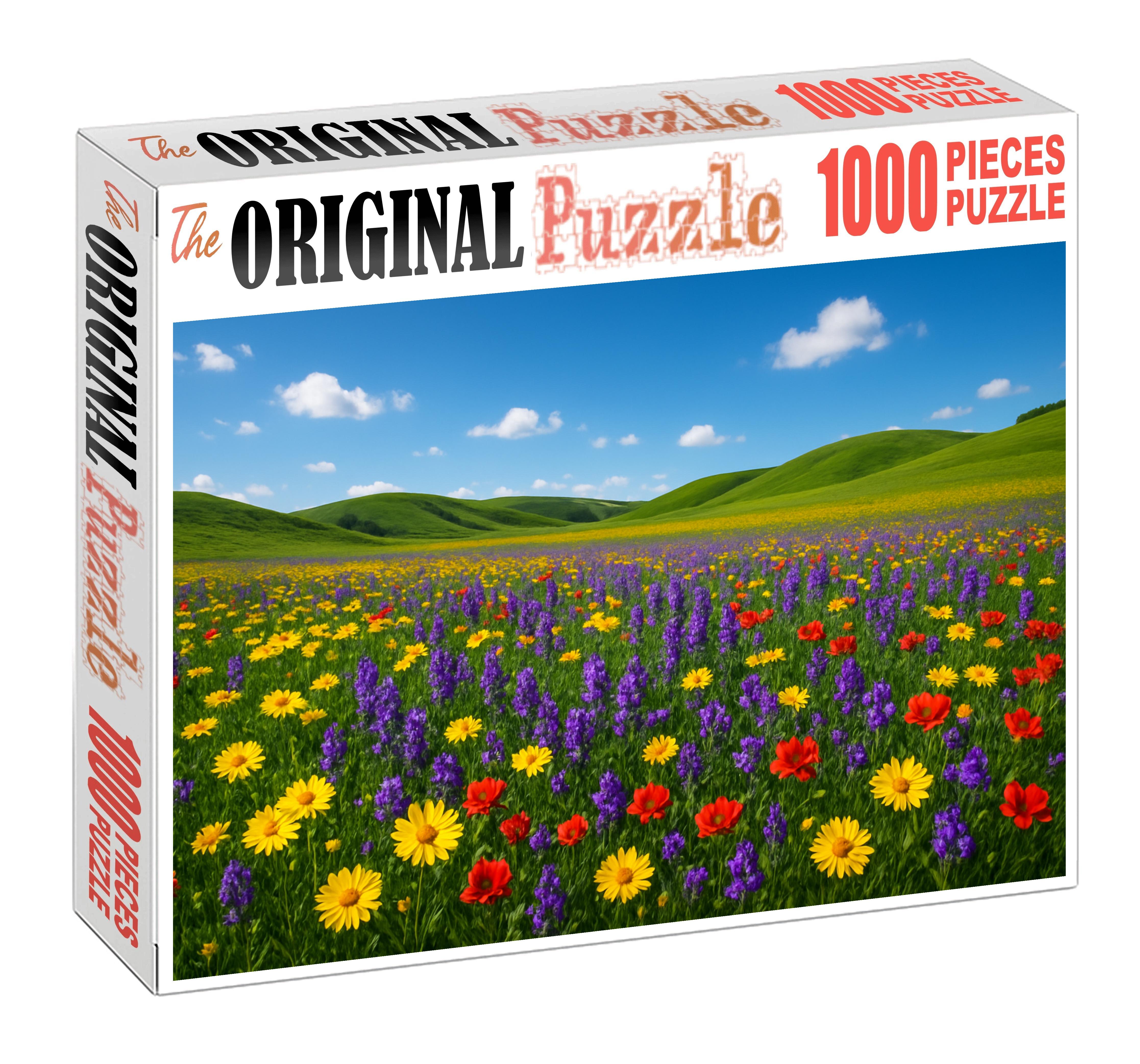 Wildflower Meadow Vista 100 Piece Puzzle
