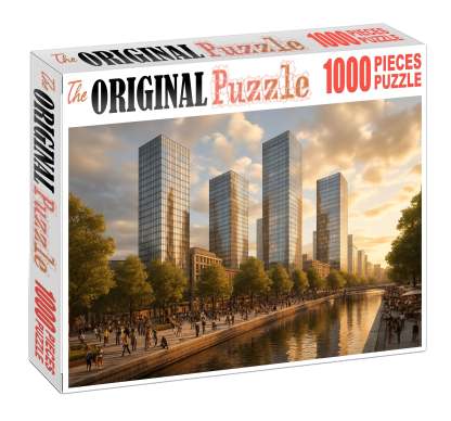 Melbourne Docklands Skyline Waterfront Supertall Cluster Complemented By Innovative Public Spaces Puzzle Challenge