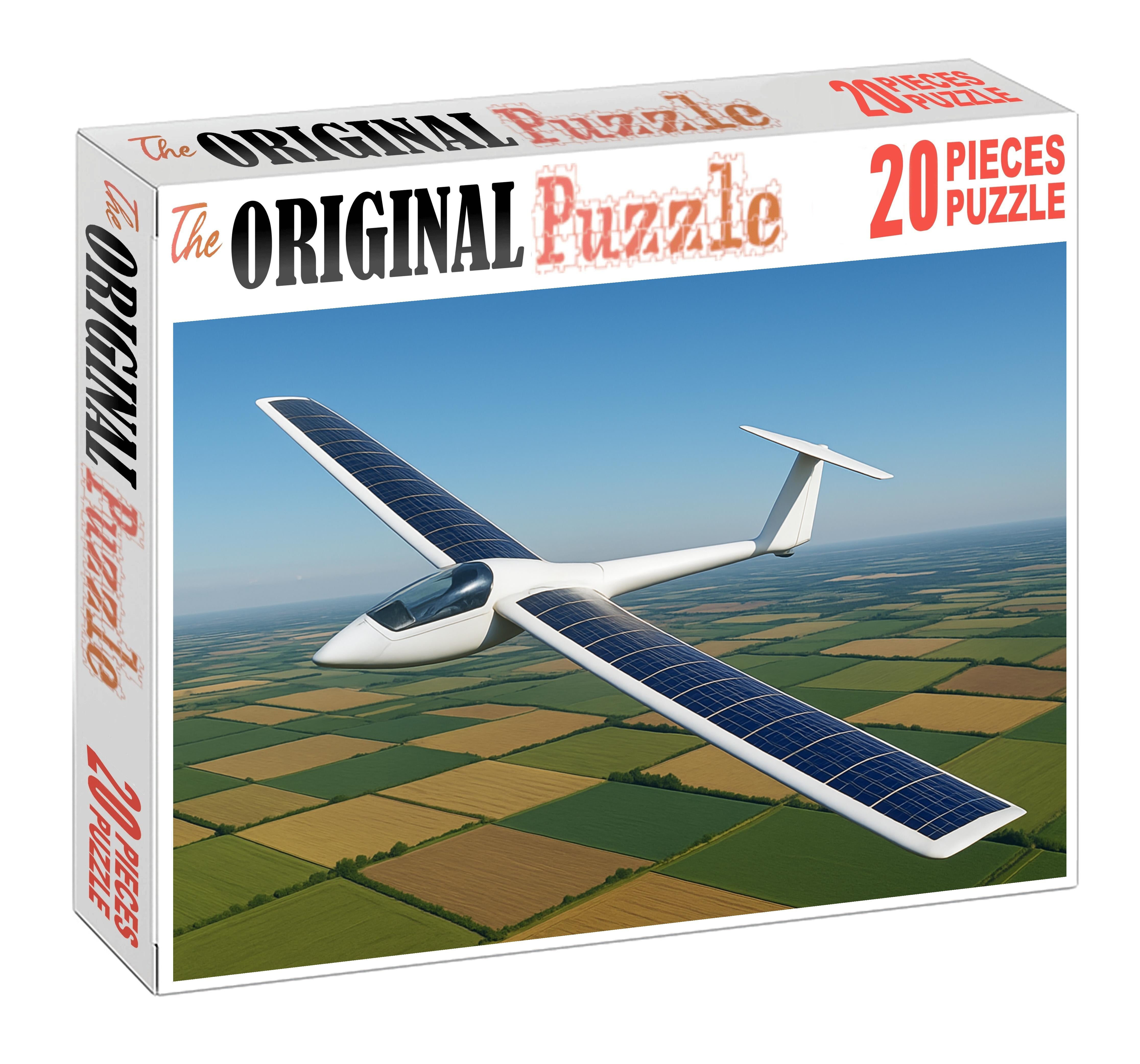 Solar-powered Personal Air Glider Puzzle For Kids