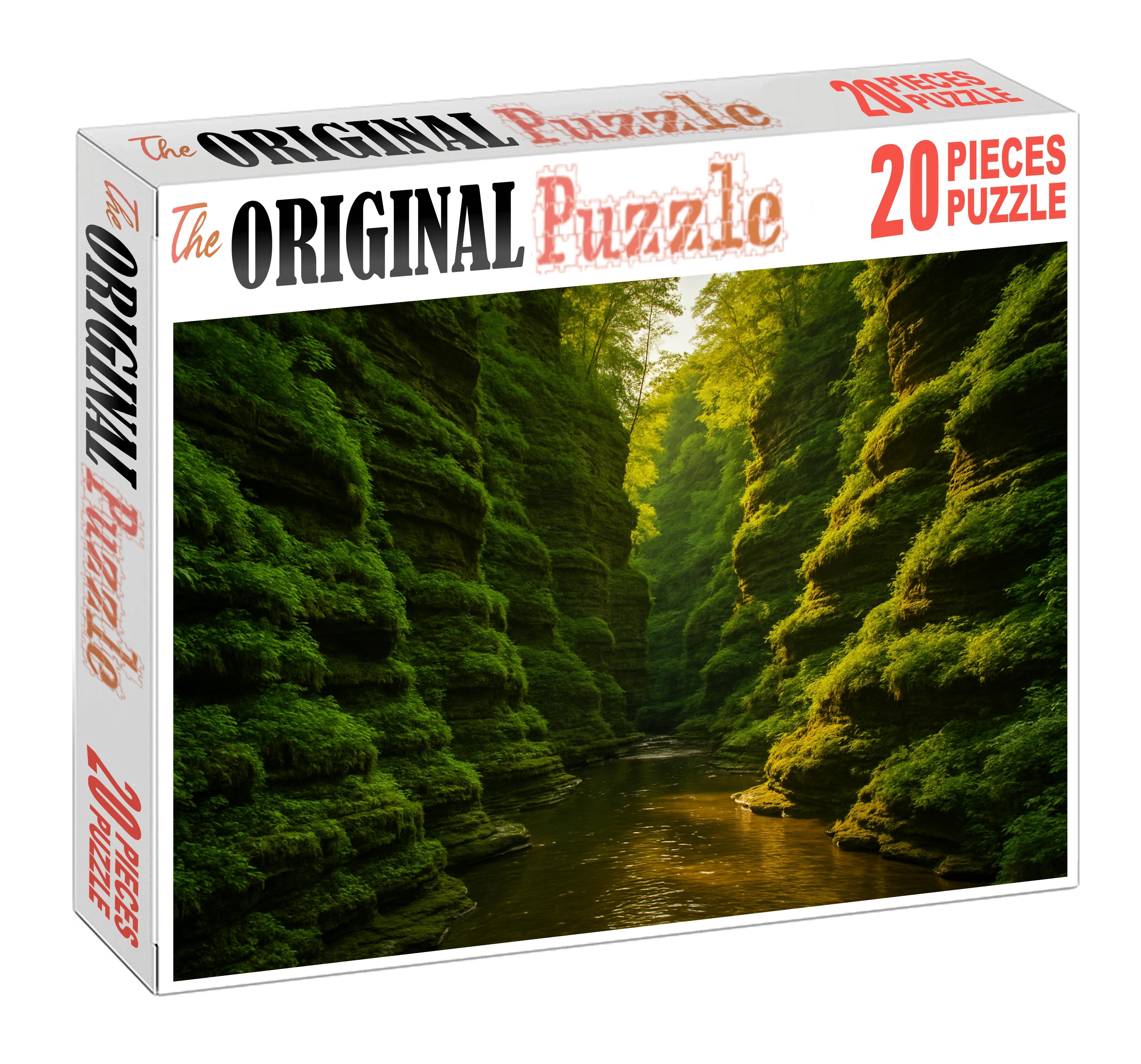 Verdant Canyon Vista 1000 Piece Puzzle