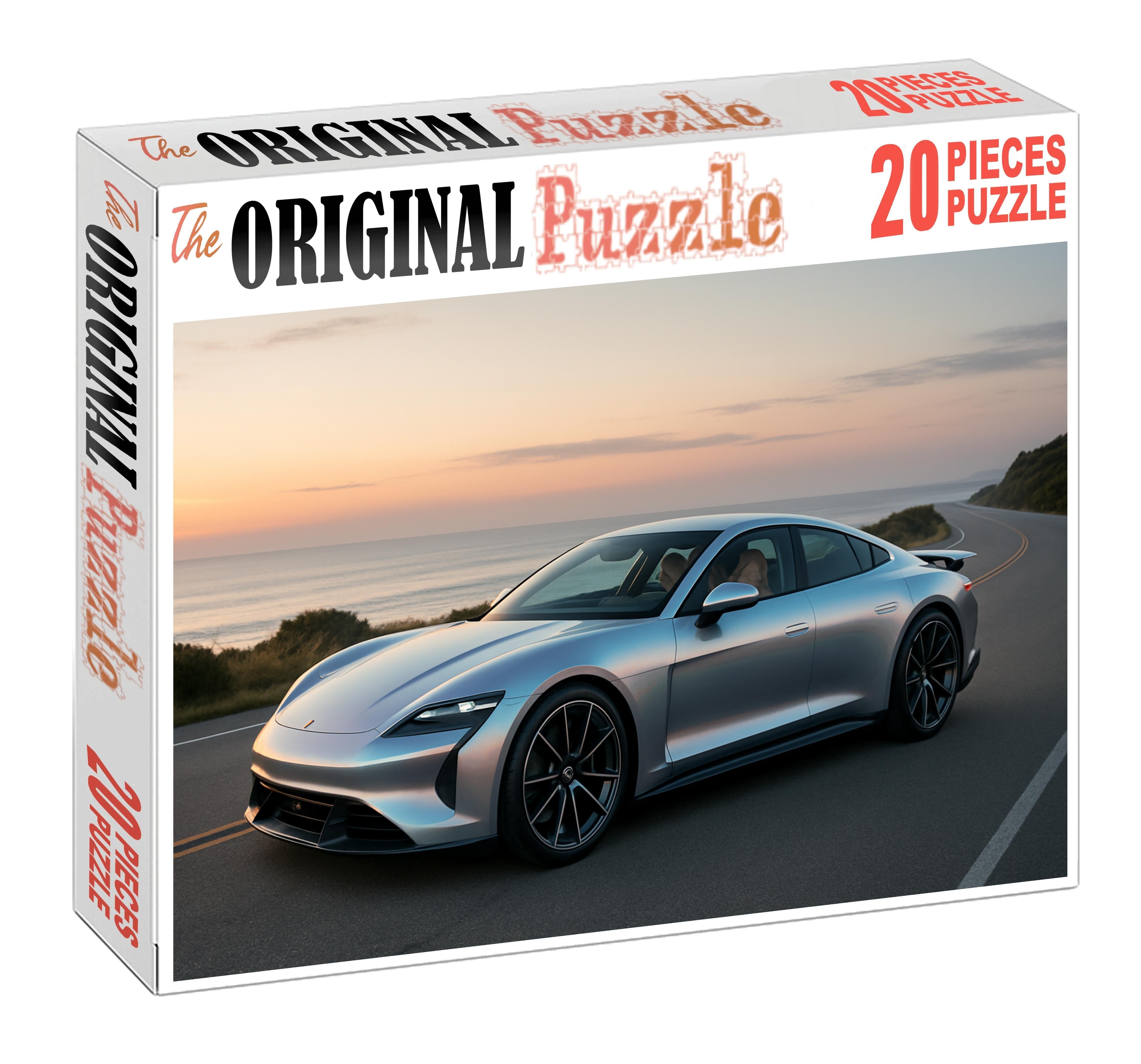 Aquila Phantom All-electric Hyper Gt With Carbon Fiber Monocoque Mini Puzzle