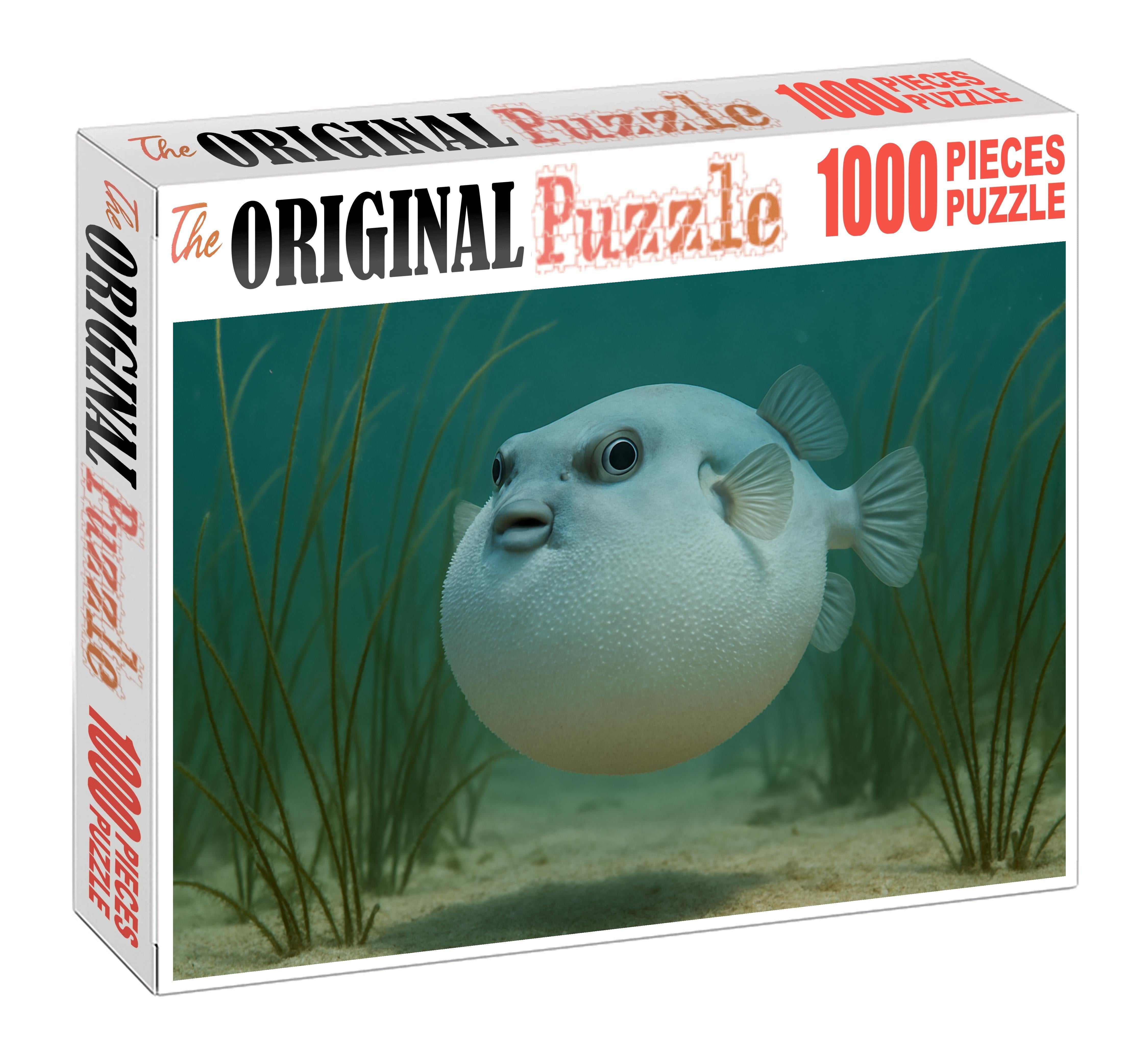 Glacier Puff Fish Rounded Puffer With Icy Tint 200 Piece Puzzle