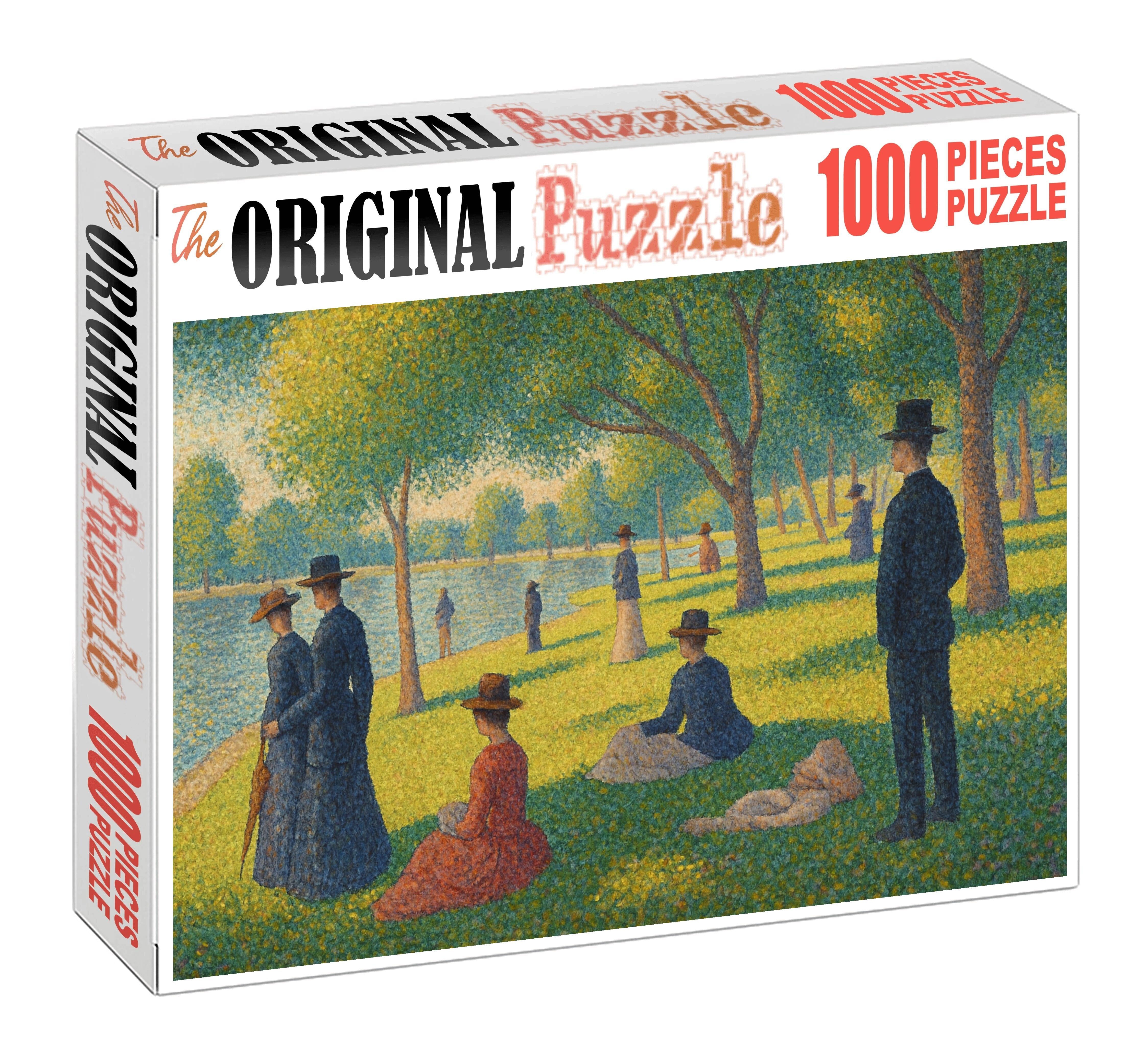 A Sunday Afternoon On The Island Of La Grande Jatte Puzzle For Kids