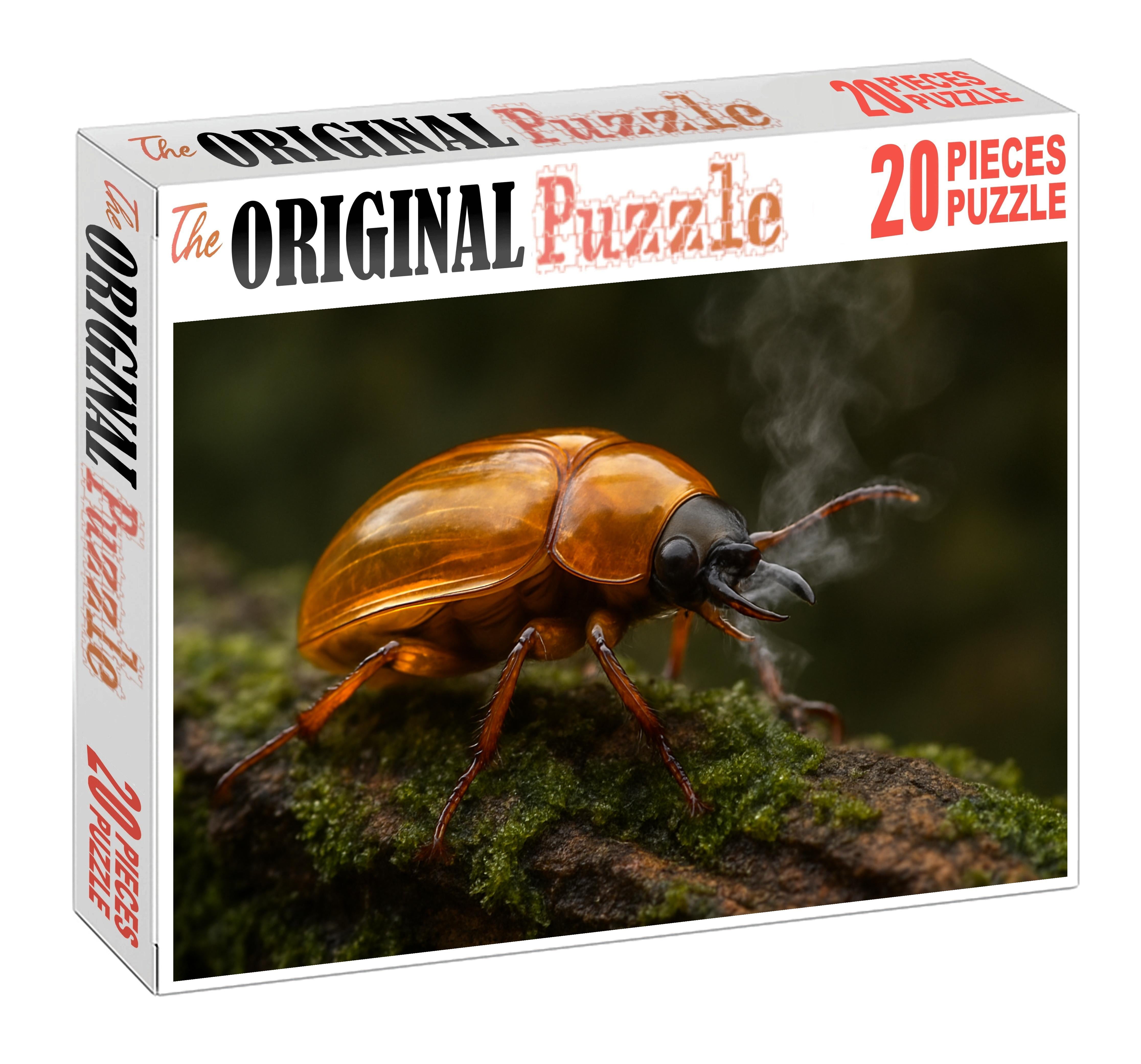 Amber Fang Beetle Jewel-like Defender With Acidic Secretion 200 Piece Puzzle