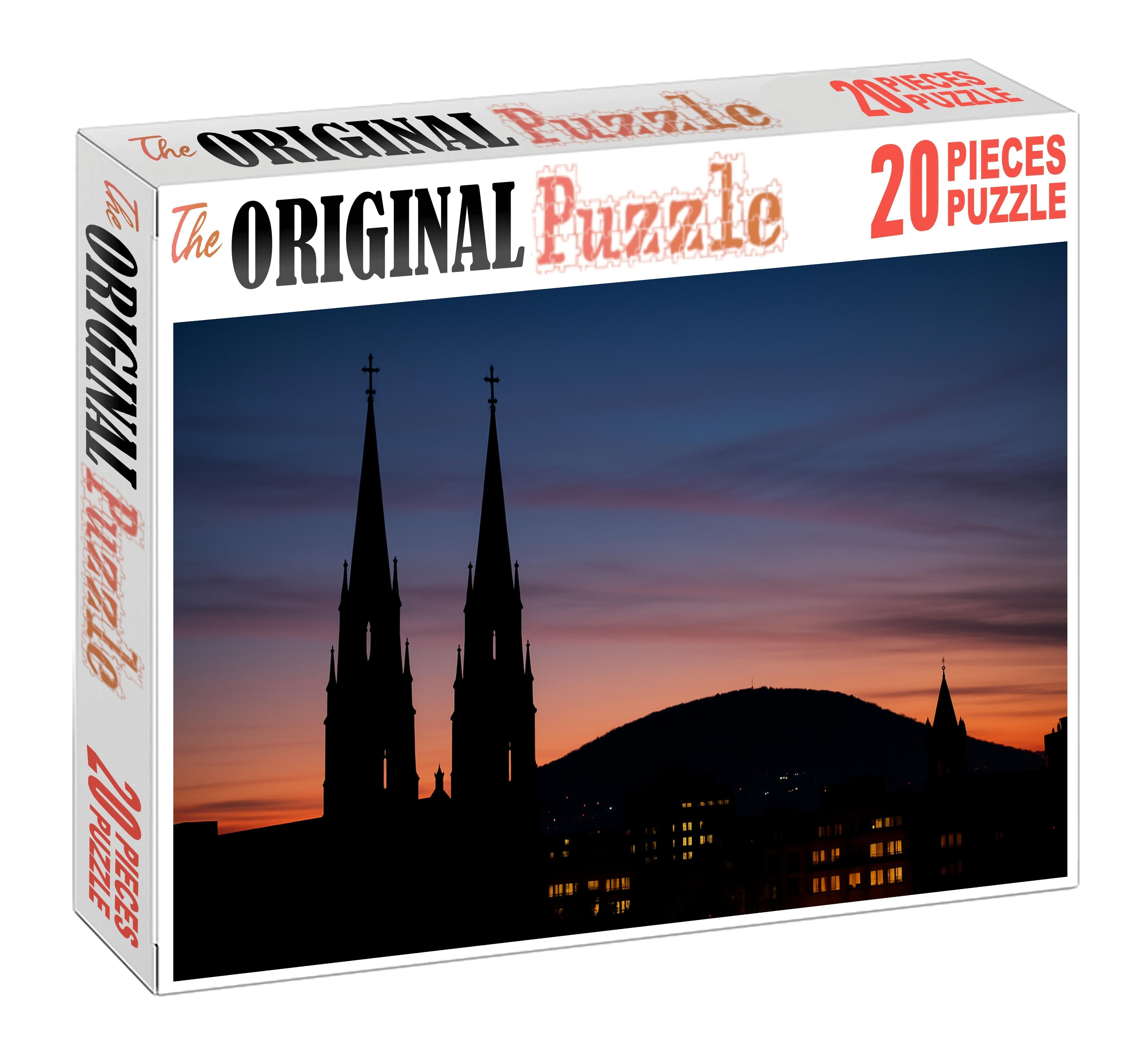 Montreal Skyline Iconic Cityscape Blending Historic Spires And Modern High-rises Ranked Among North Americas Most Scenic Puzzle For Kids