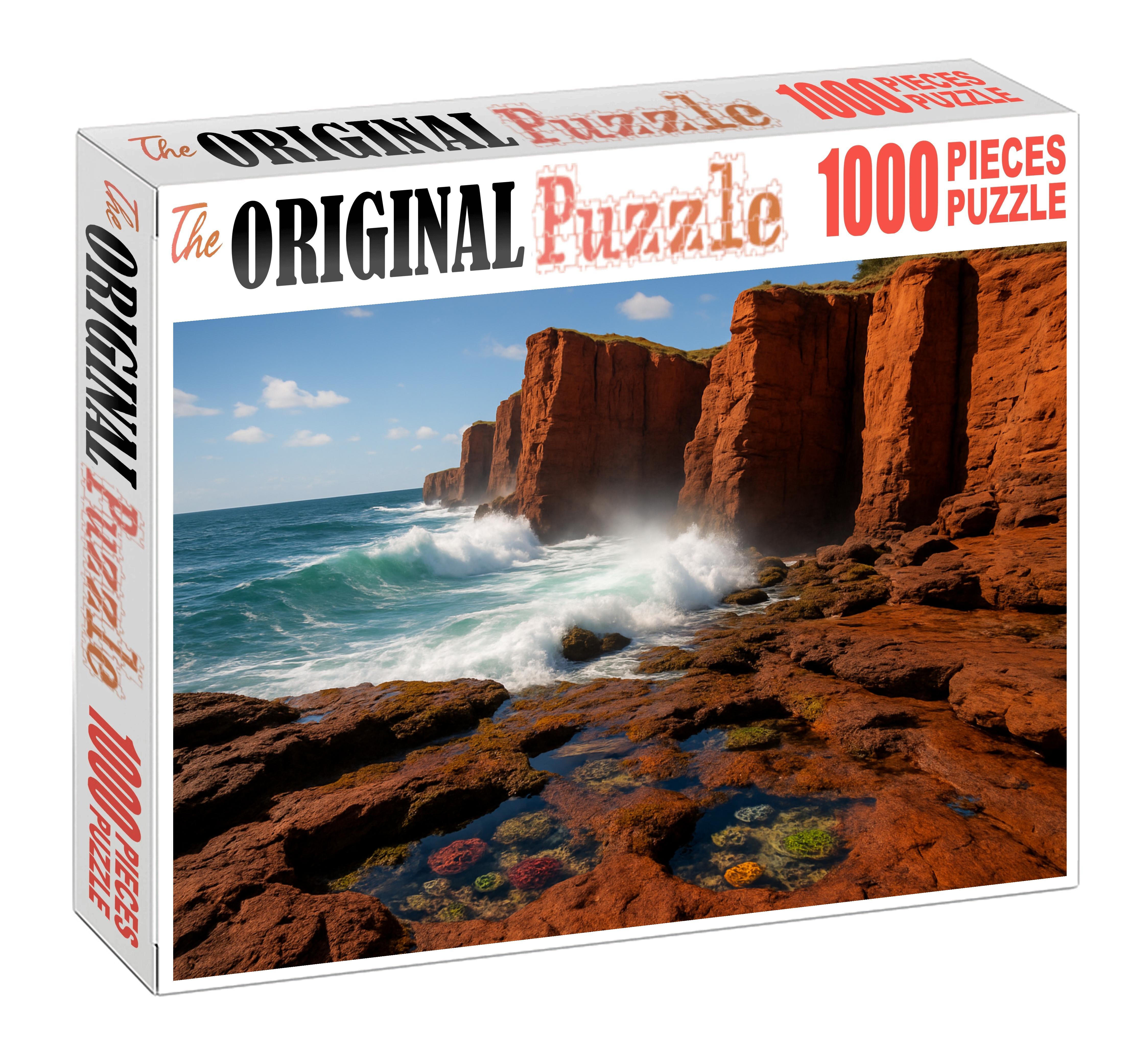 Crimson Cliff Shoreline Mini Puzzle