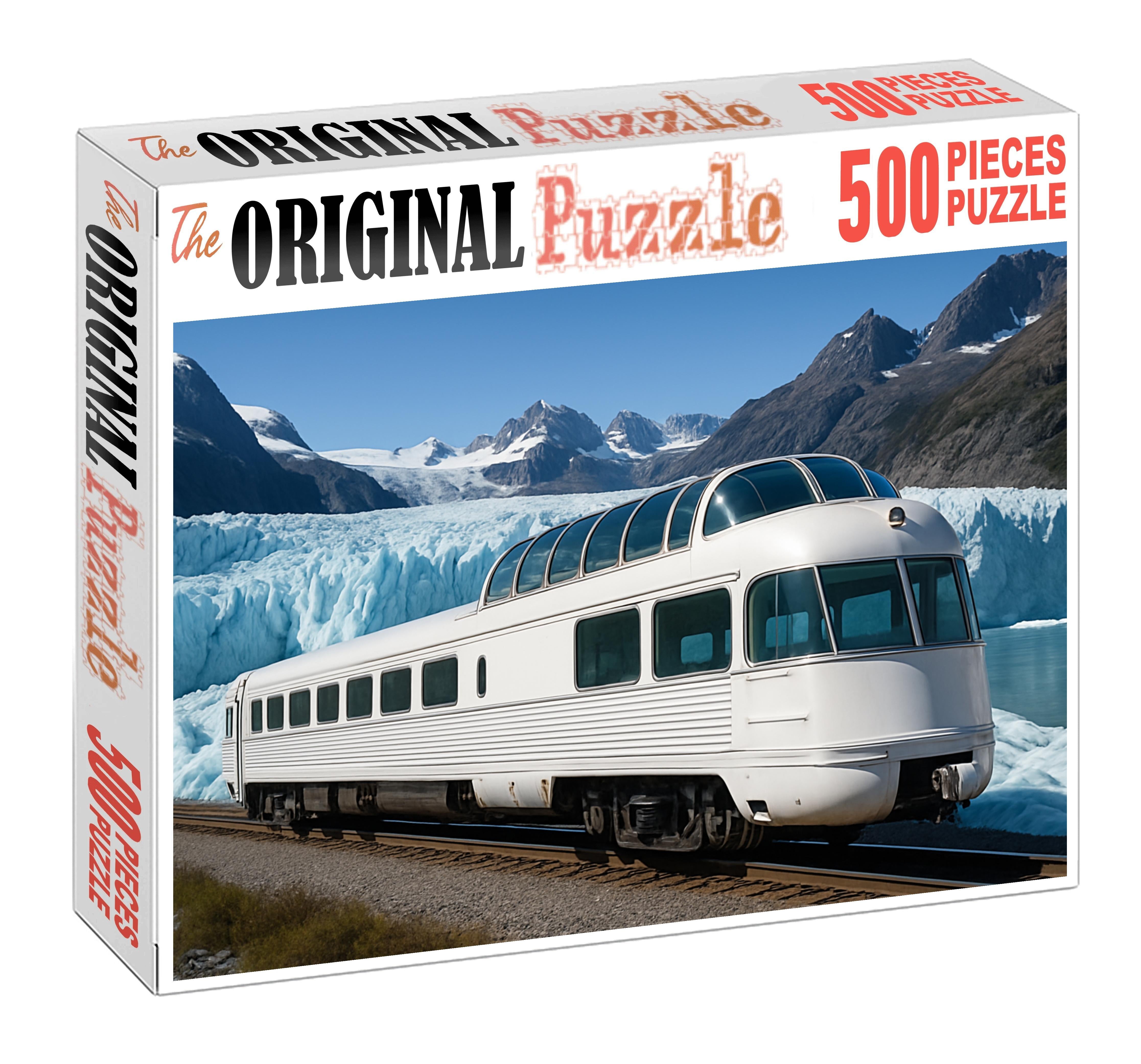 Crystal Glacier Observation Car Easy Puzzles
