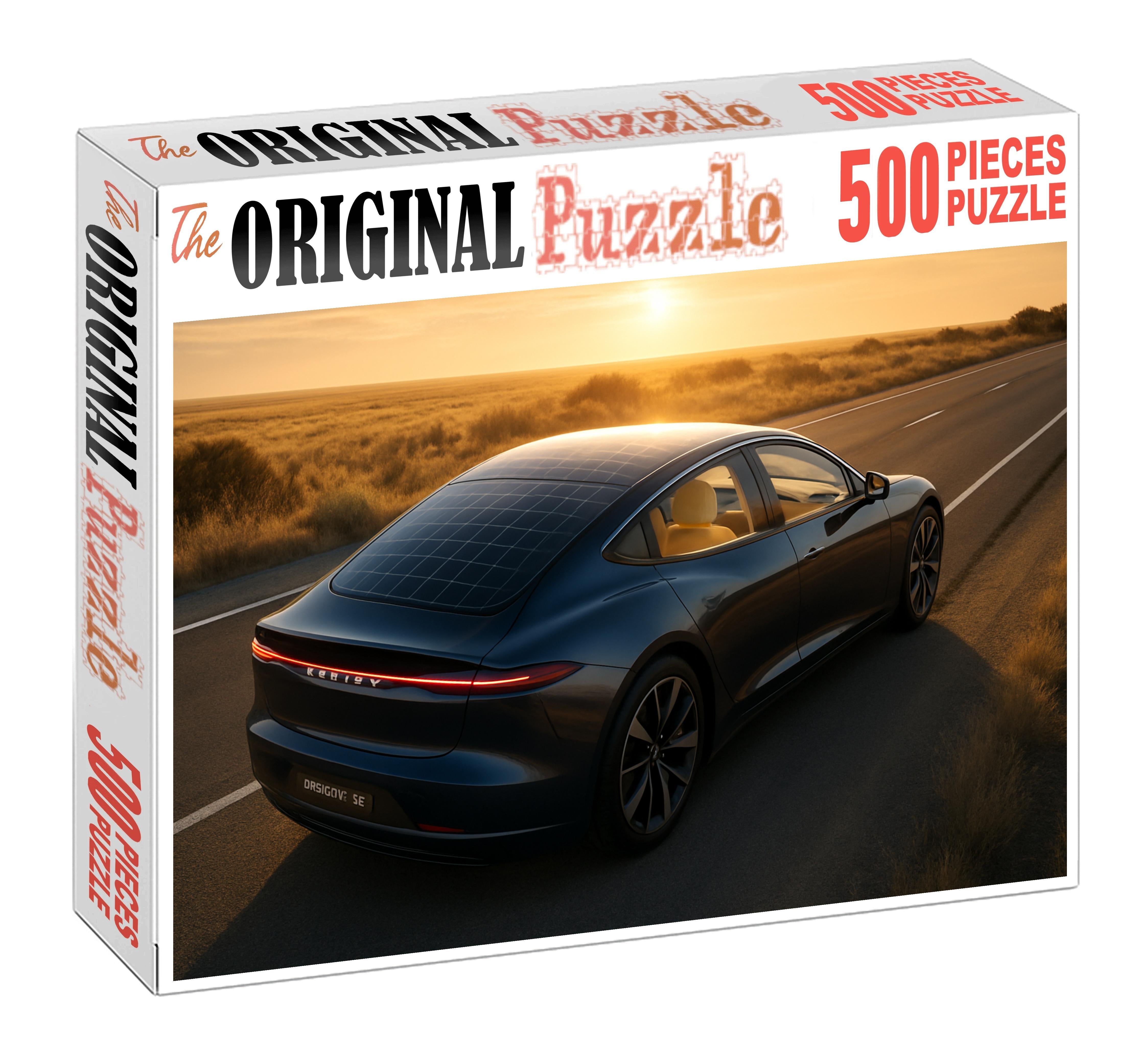 Helios Solstice Gt Solar-assisted Grand Touring Sedan Puzzle For Kids