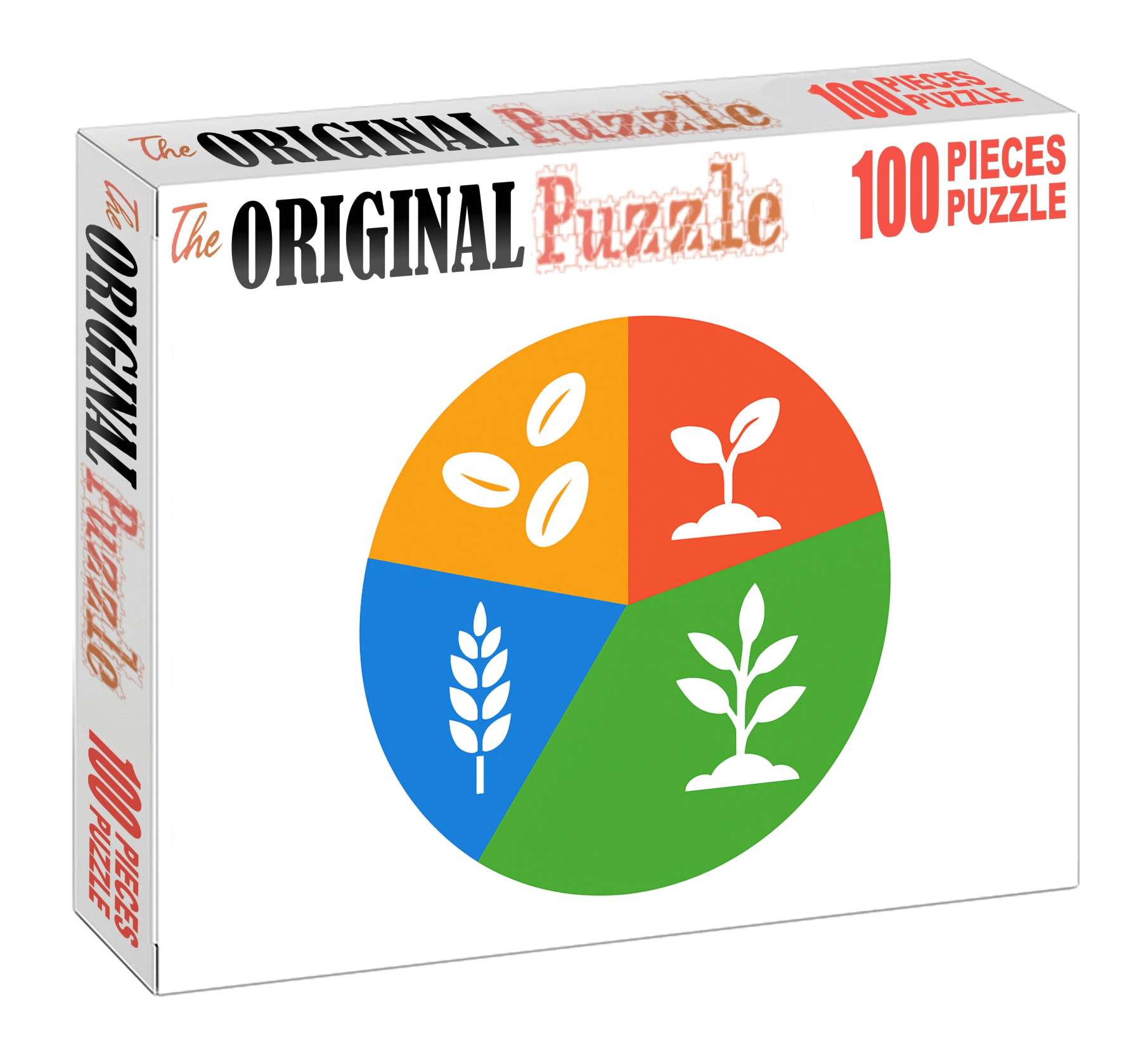 Agricultural Crop Rotation Cycle Diagram Puzzle For Adults