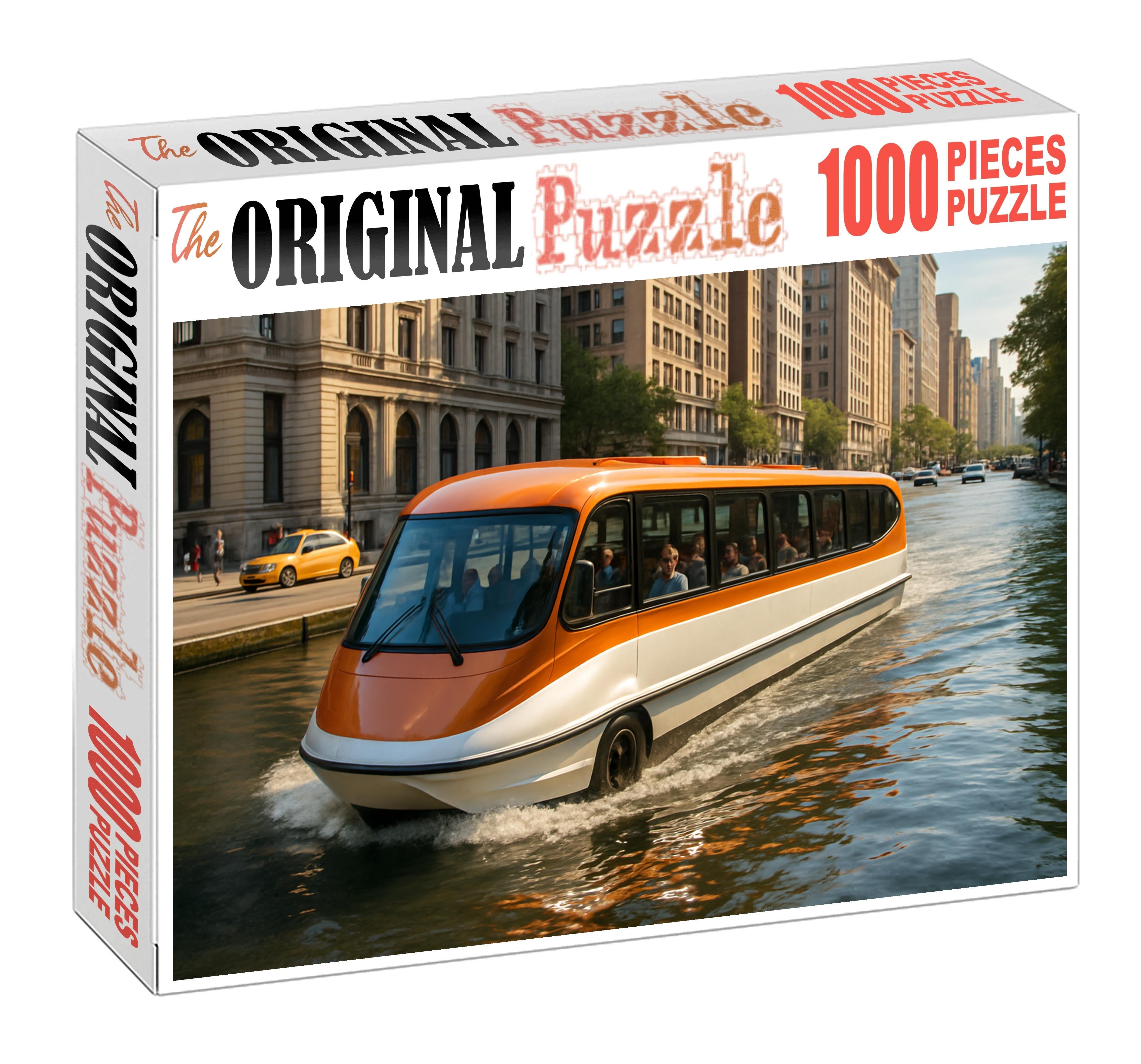 Hydrogen-powered Amphibious Bus 500 Piece Puzzle