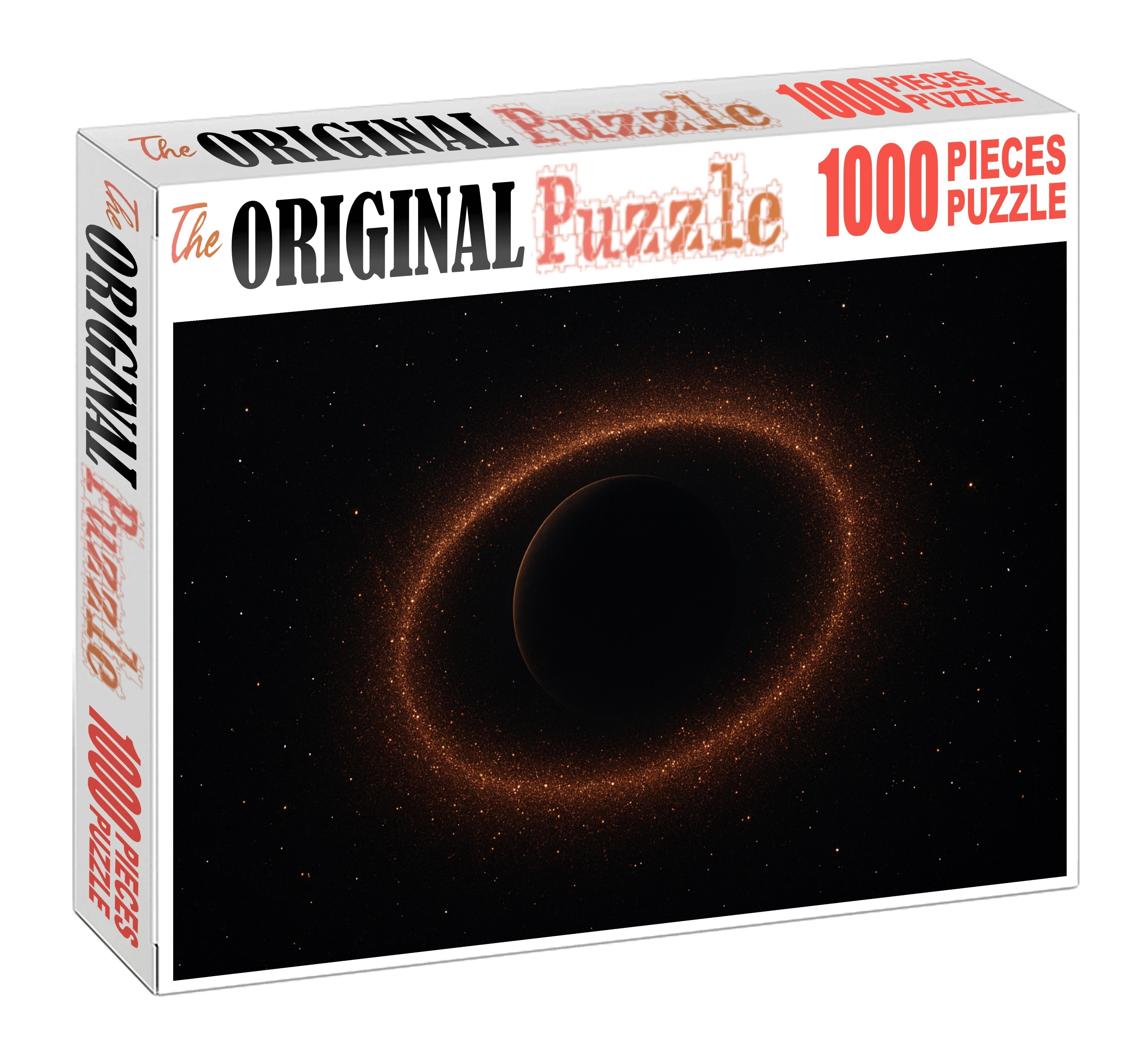 Copper Dust Ring Puzzle For Adults