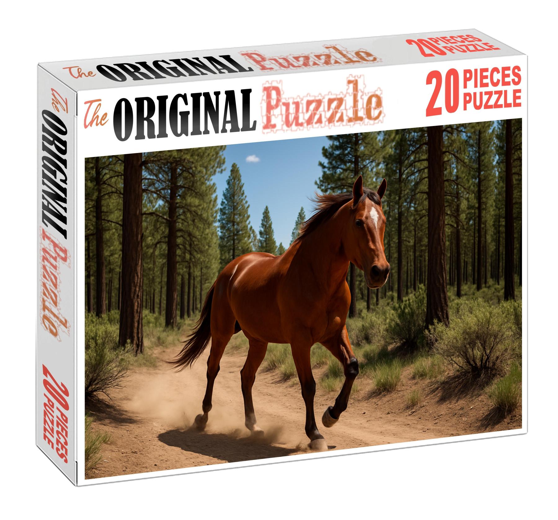 Cinnamon Trailblazer Energetic Sorrel Gelding For Endurance 500 Piece Puzzle