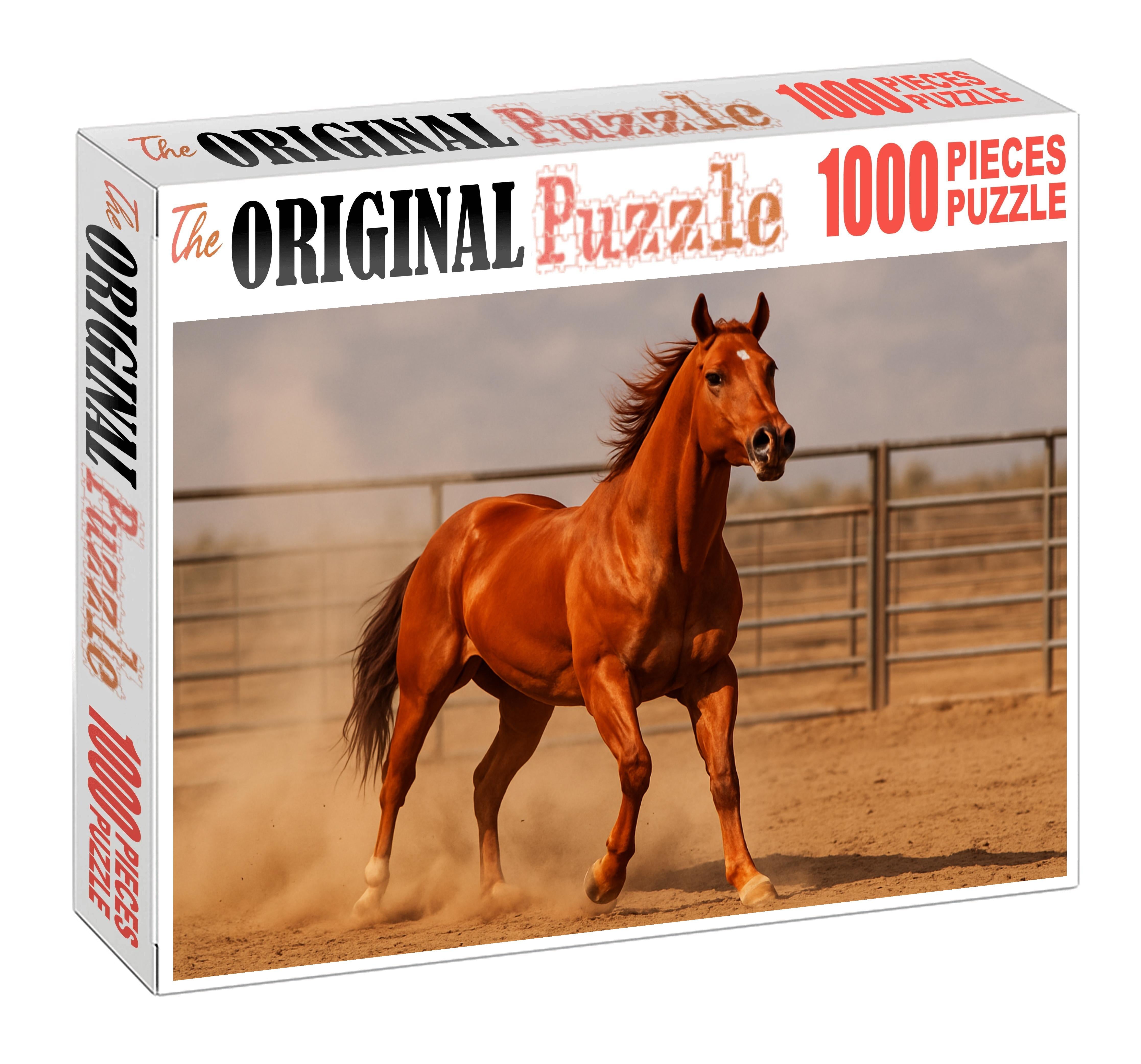 Crimson Flame Fiery Sorrel Quarter Horse Mare Challenging Puzzles