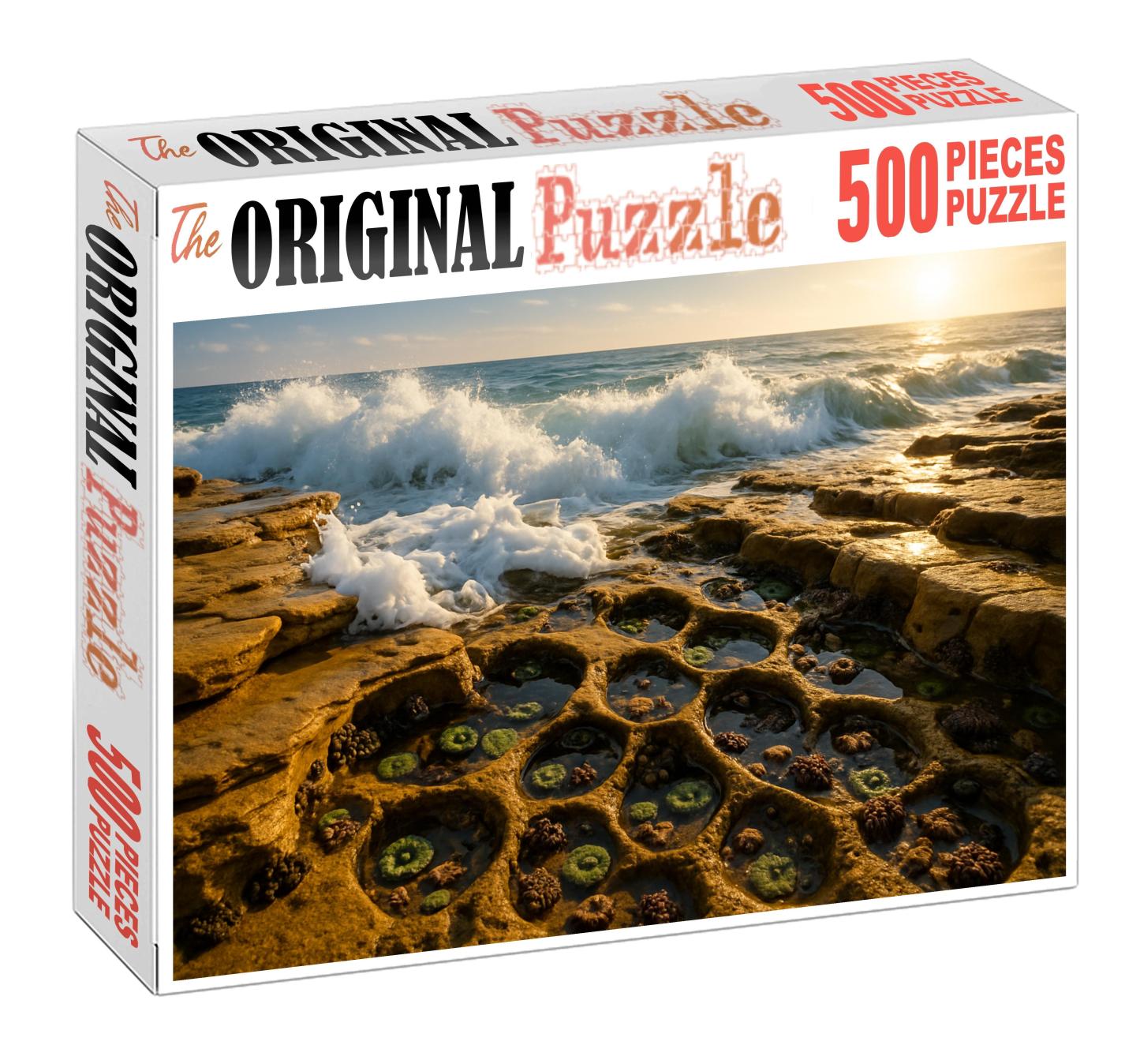 Golden Wave Shelf Puzzle For Adults