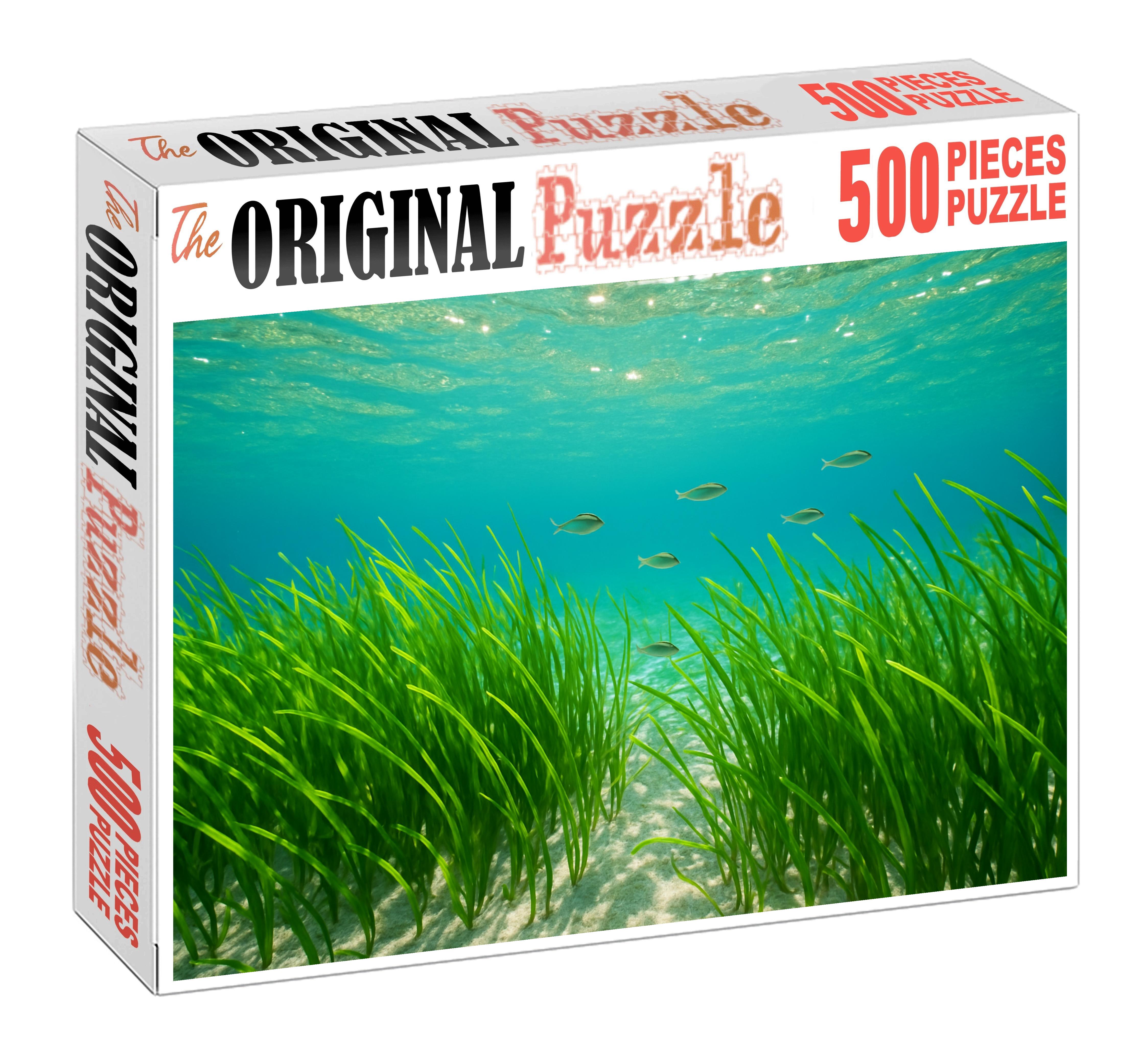 Emerald Seagrass Meadow 300 Piece Puzzle