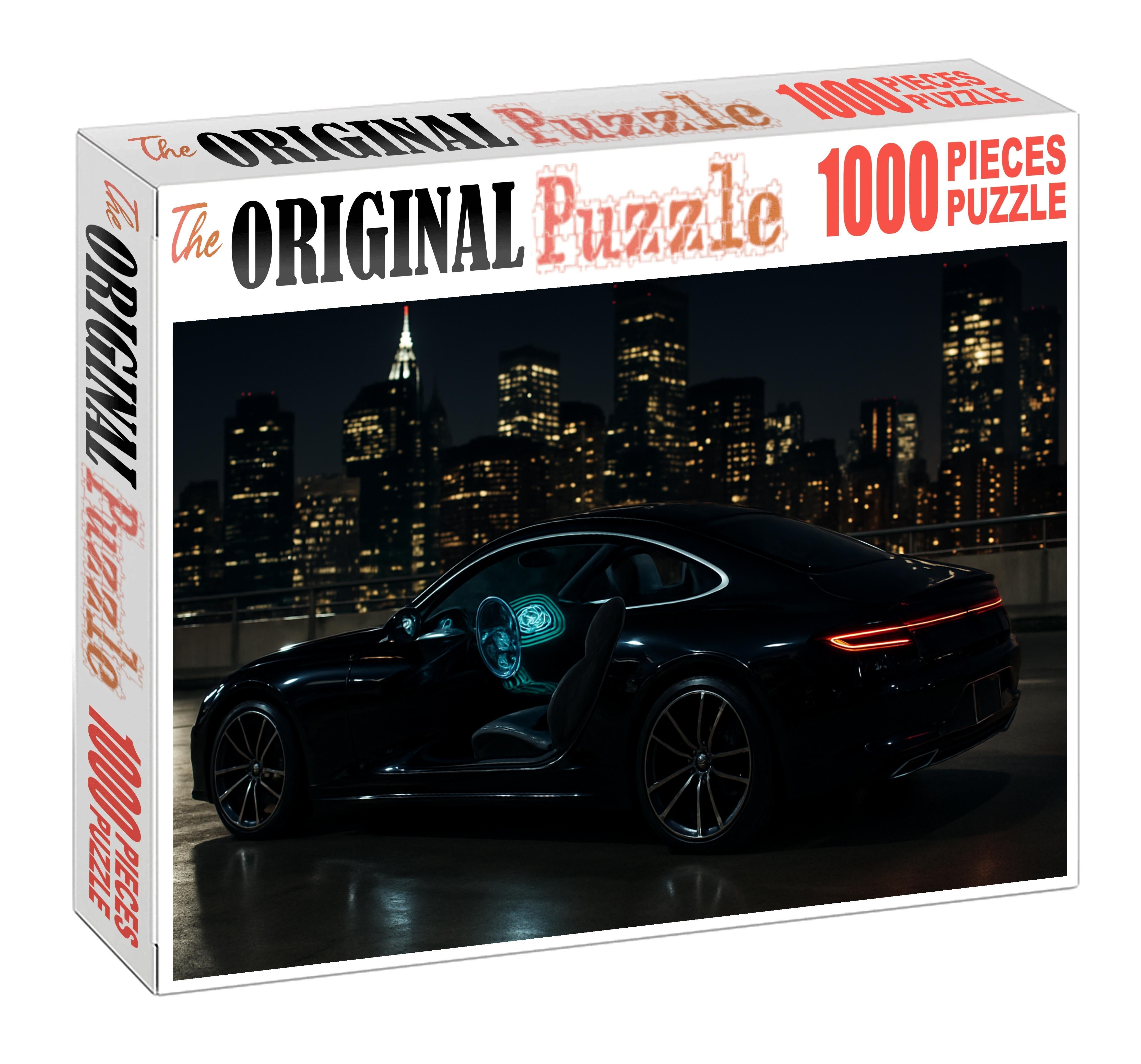 Stratus Phantom Silent Aerodynamic Luxury Coupe Custom Jigsaw Puzzle