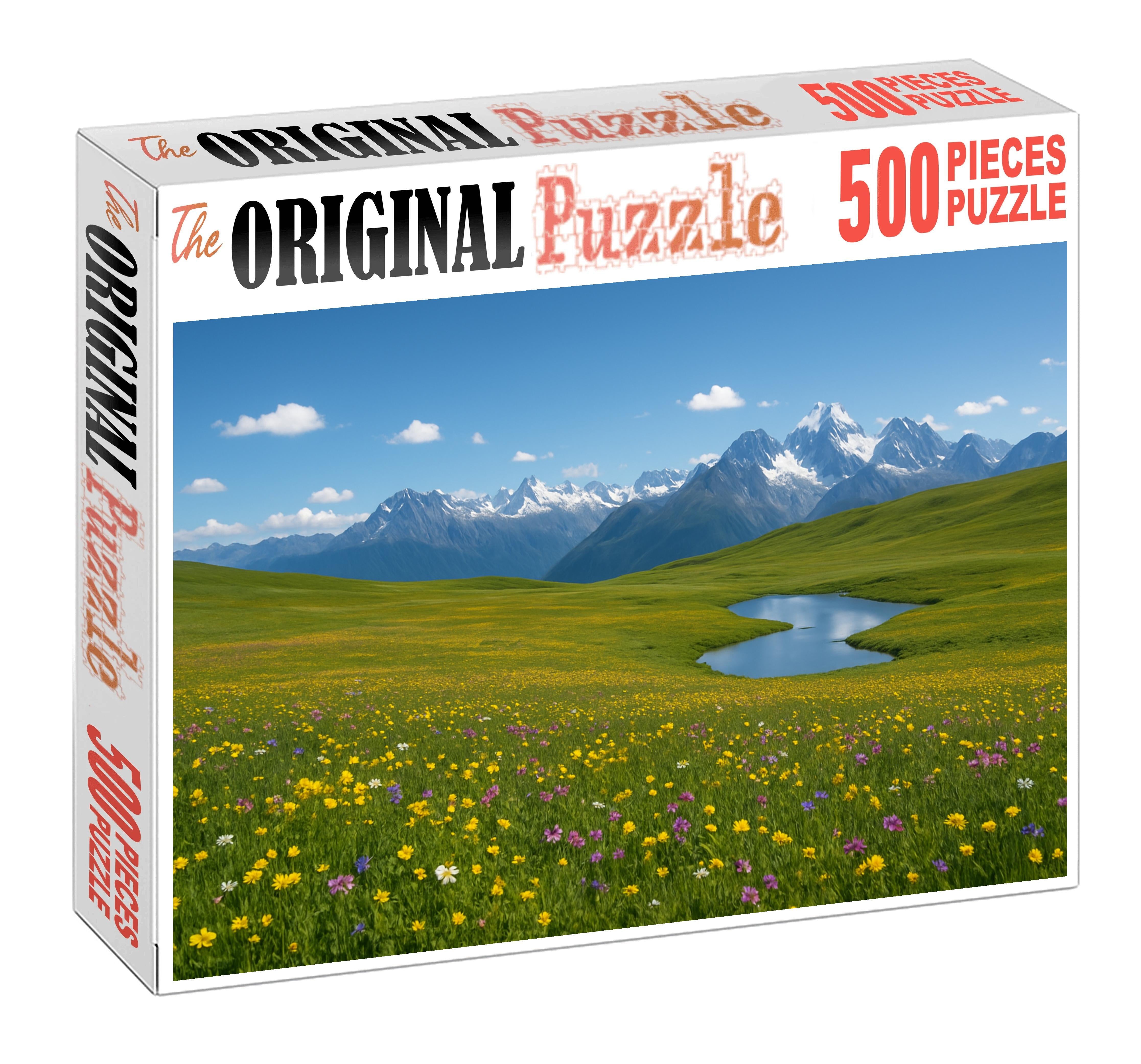 Emerald Tundra Plateau 20 Piece Puzzle