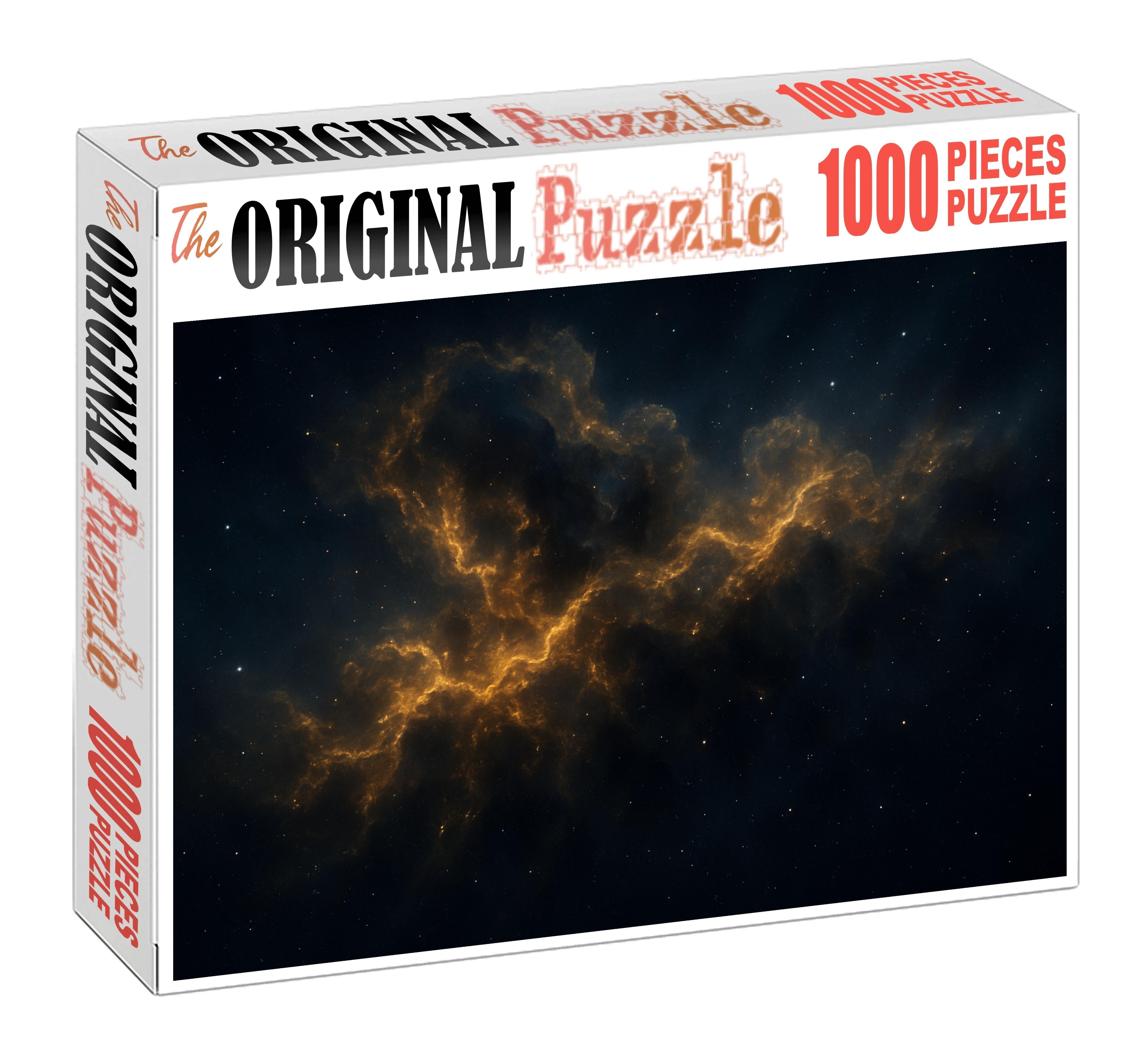 Golden Filamentary Starbirth Cloud Puzzle Challenge