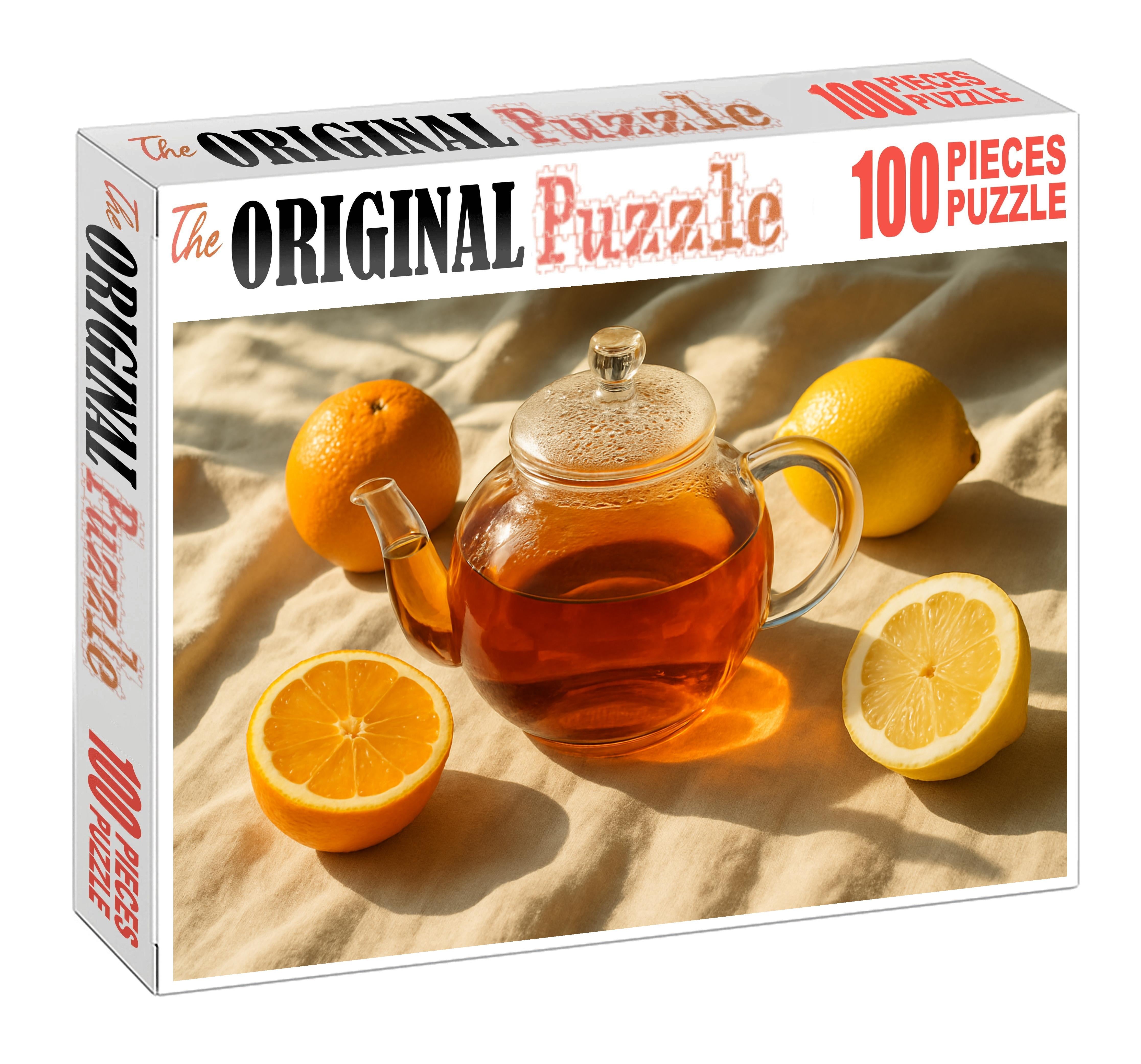 Citrus Sunrise Black Tea 500 Piece Puzzle