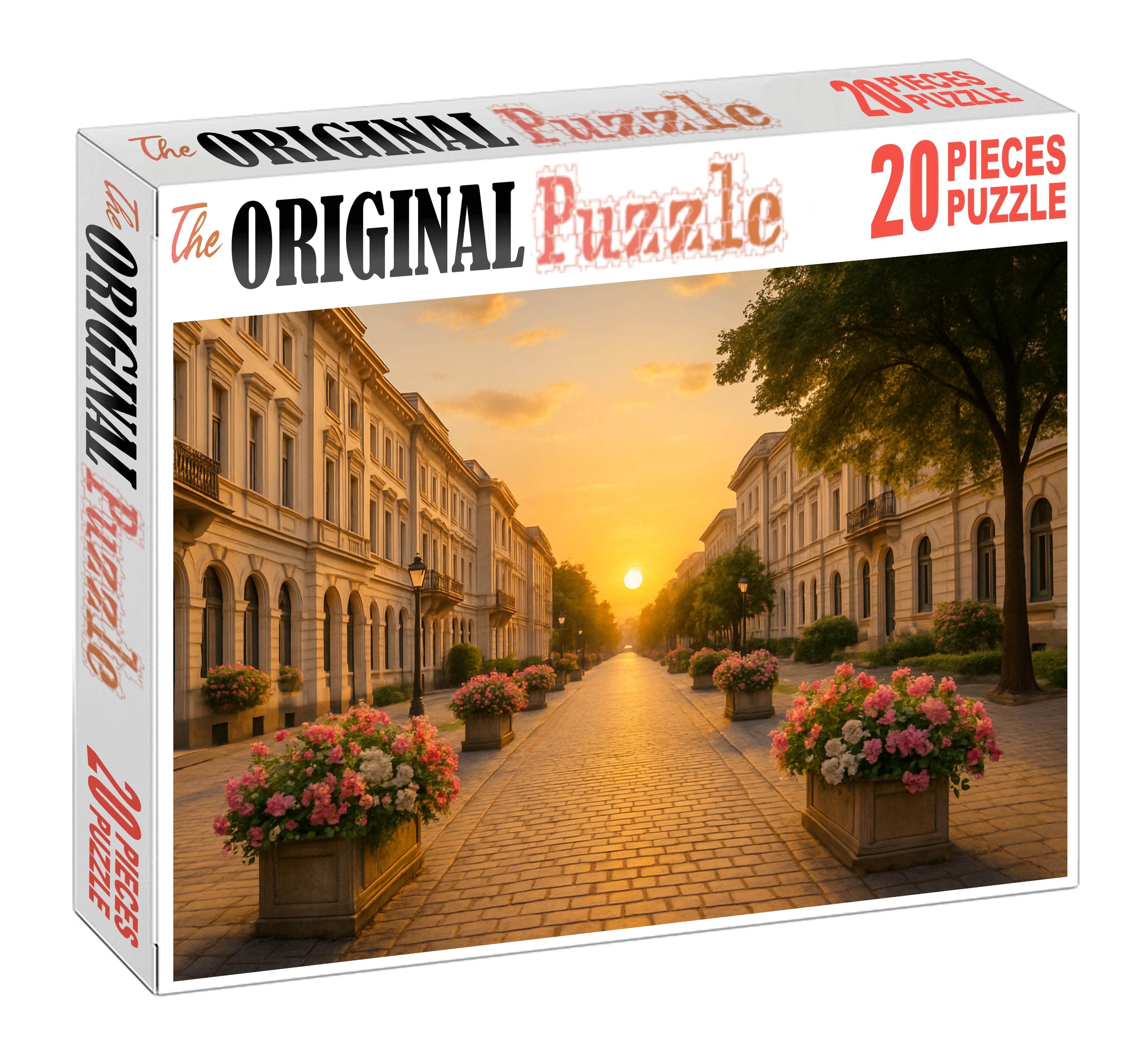 Golden Hour Promenade Puzzle Collection