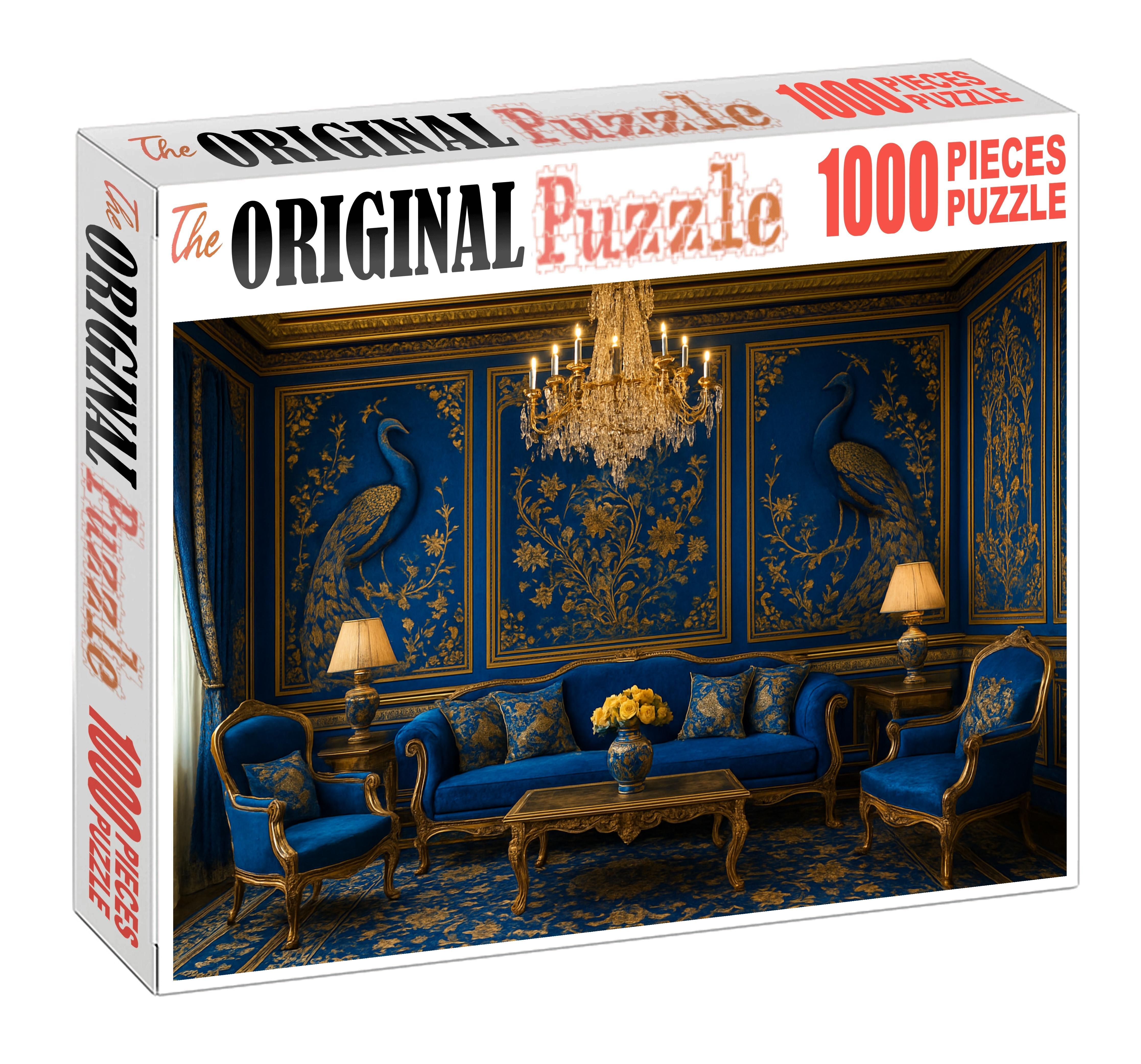 Harmony In Blue And Gold The Peacock Room Mini Puzzle