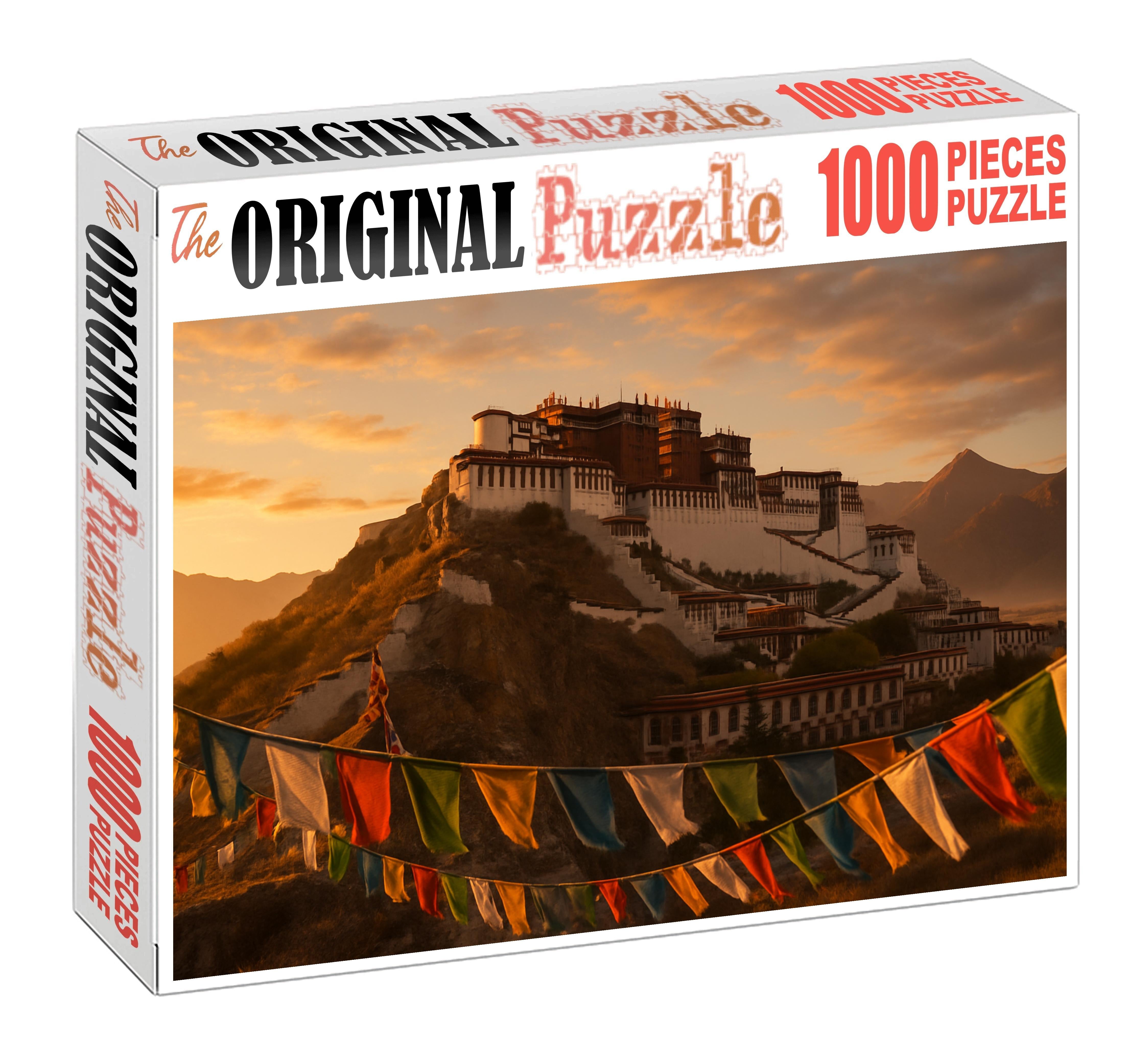 Potala Palace Perched In Lhasa Tibet China Recognized By 6502 Globally As A Sacred Buddhist Monument And Architectural Marvel Easy Puzzles