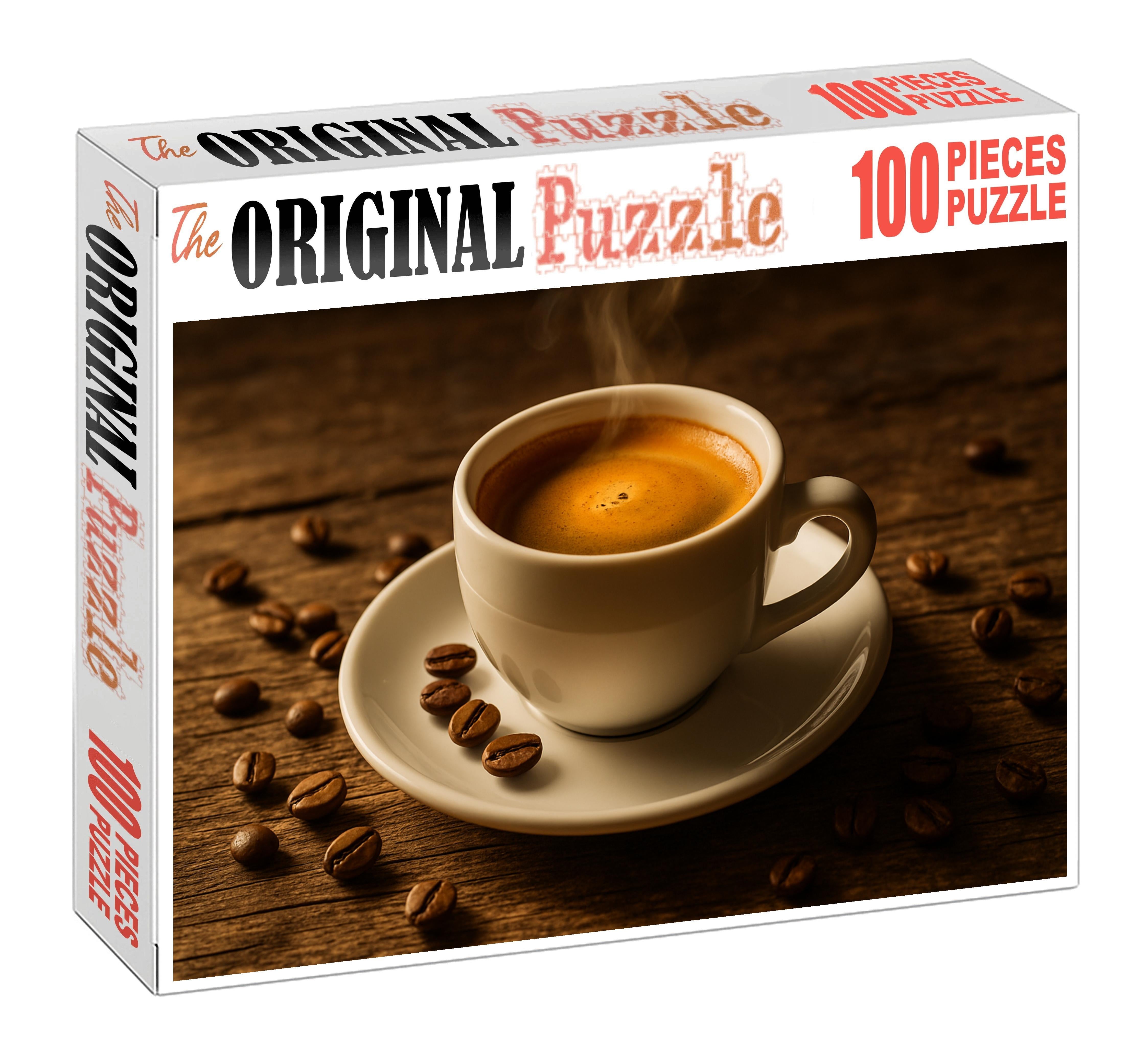 Amber Glow Espresso Premium Puzzle Pieces