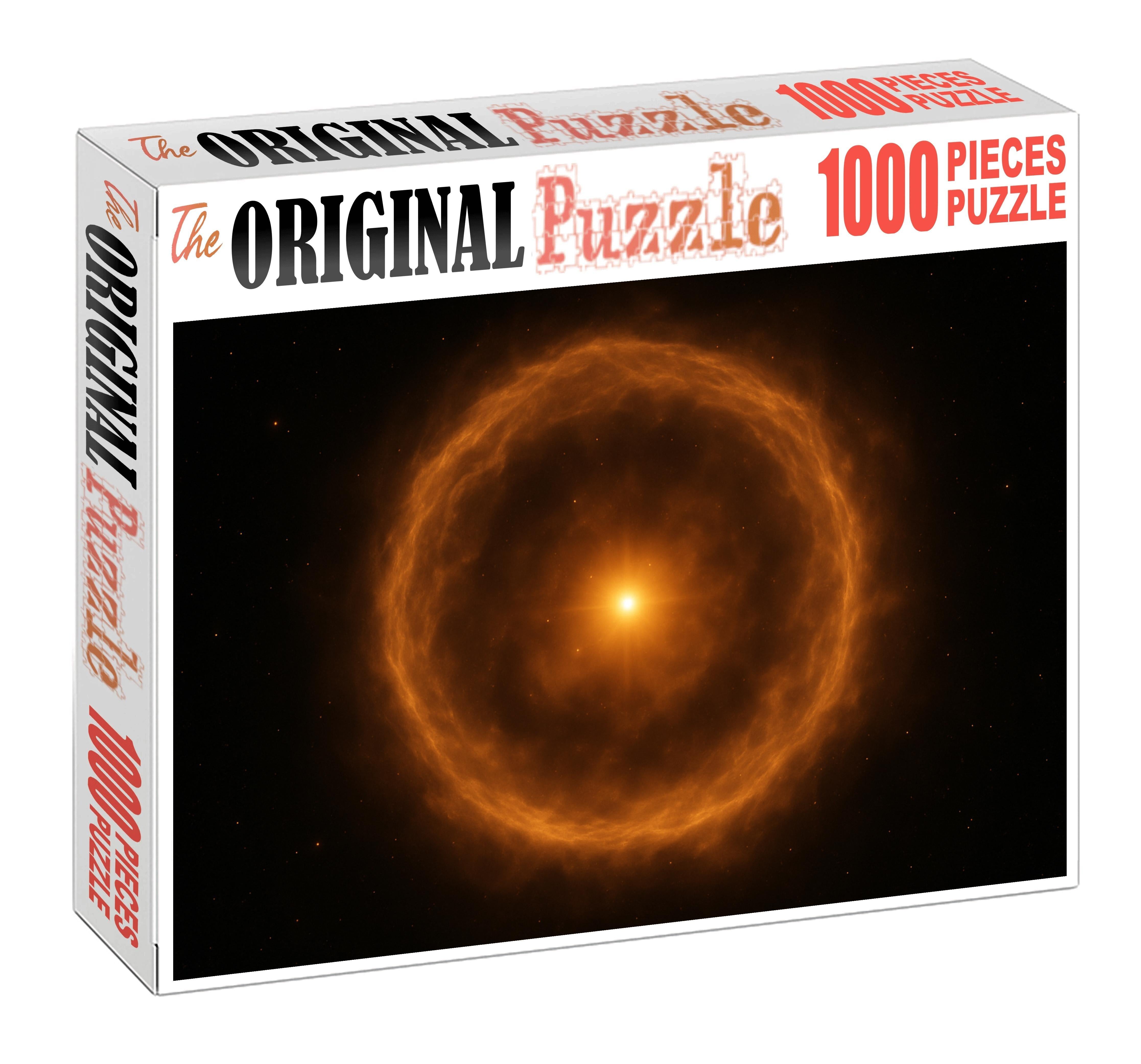 Celestial Amber Halo 100 Piece Puzzle
