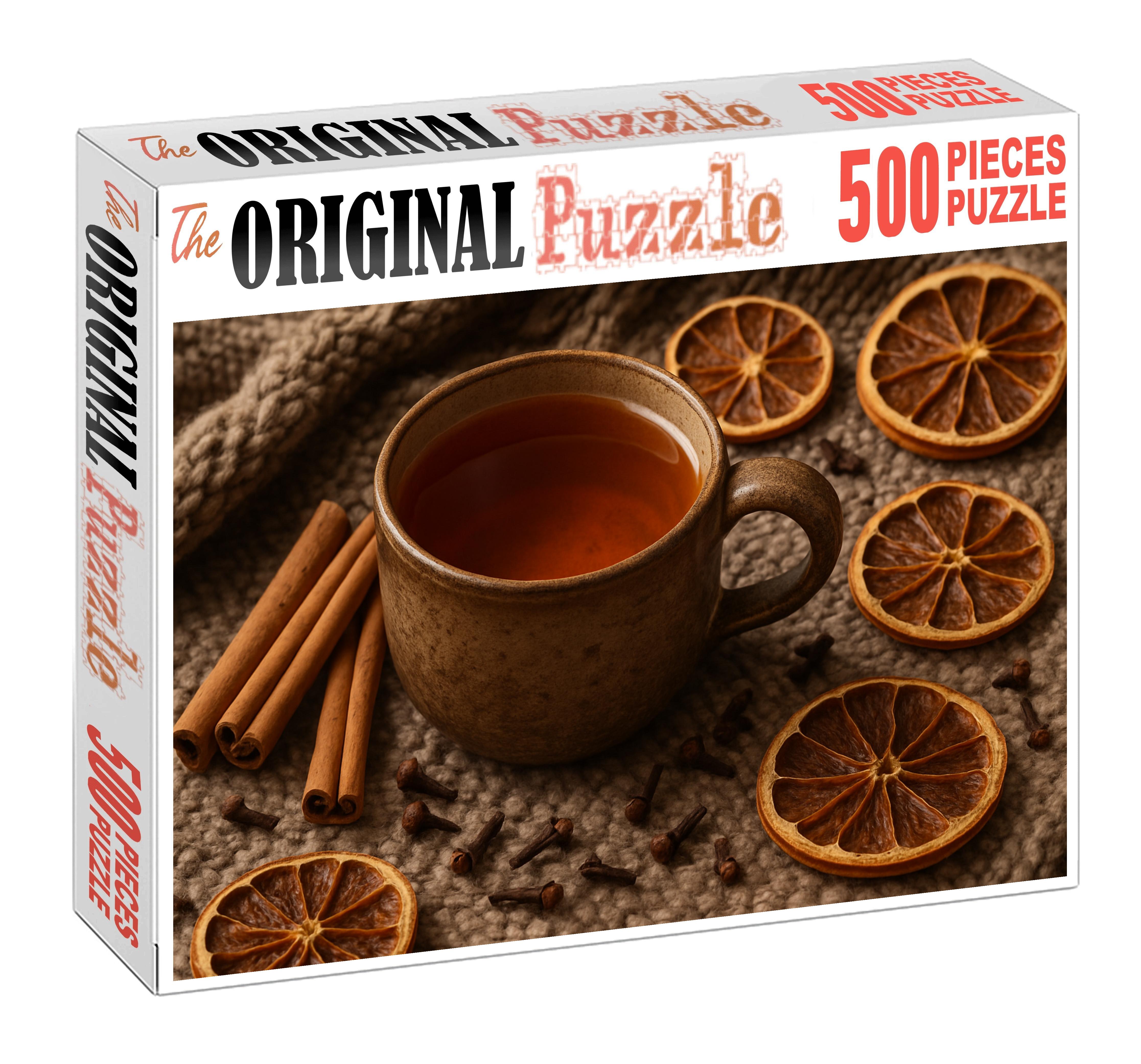 Spiced Hearth Herbal Blend With Cinnamon Clove And Orange Peel Easy Puzzles