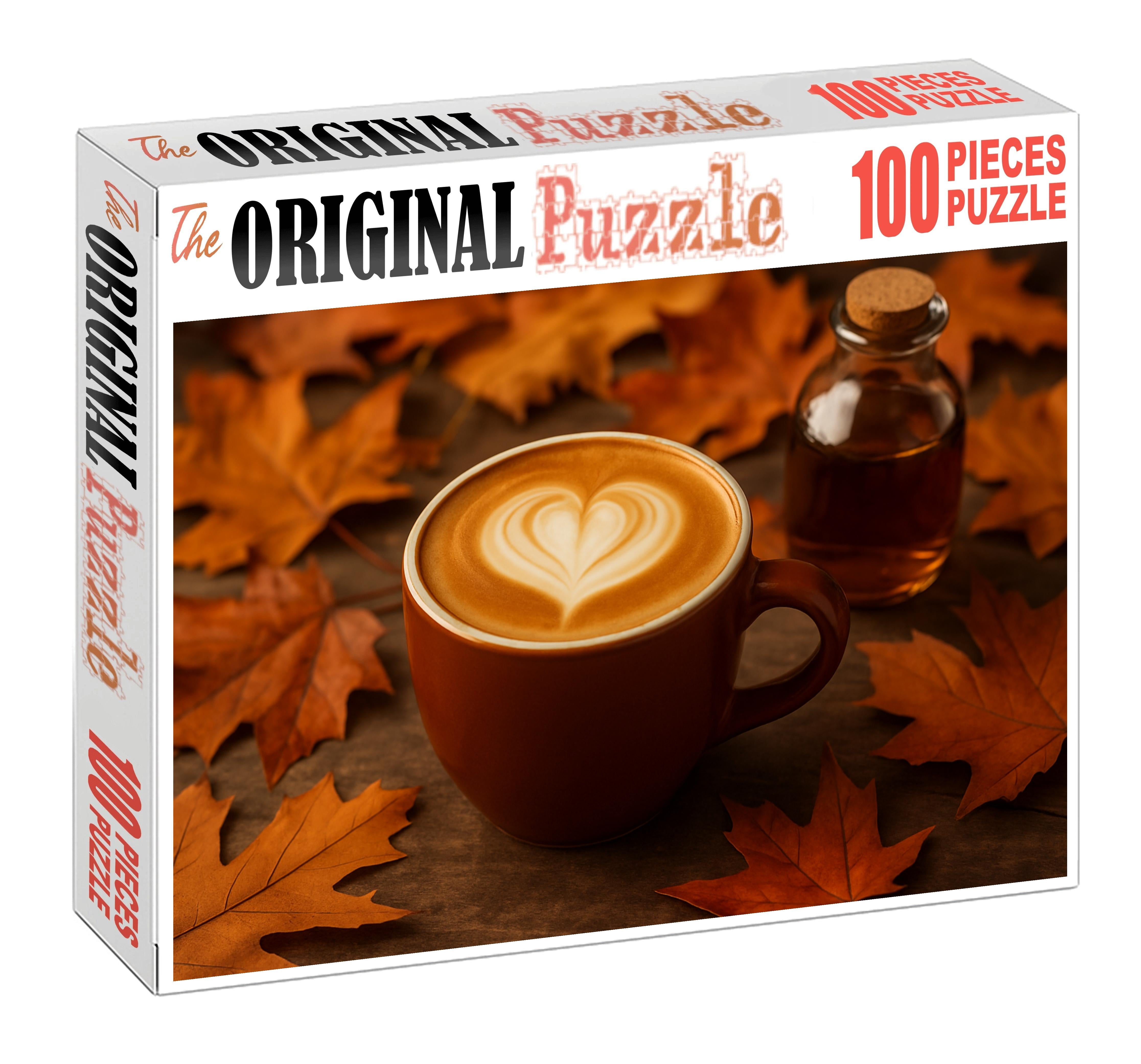 Maple Chestnut Latte Blend Unique Puzzle Design