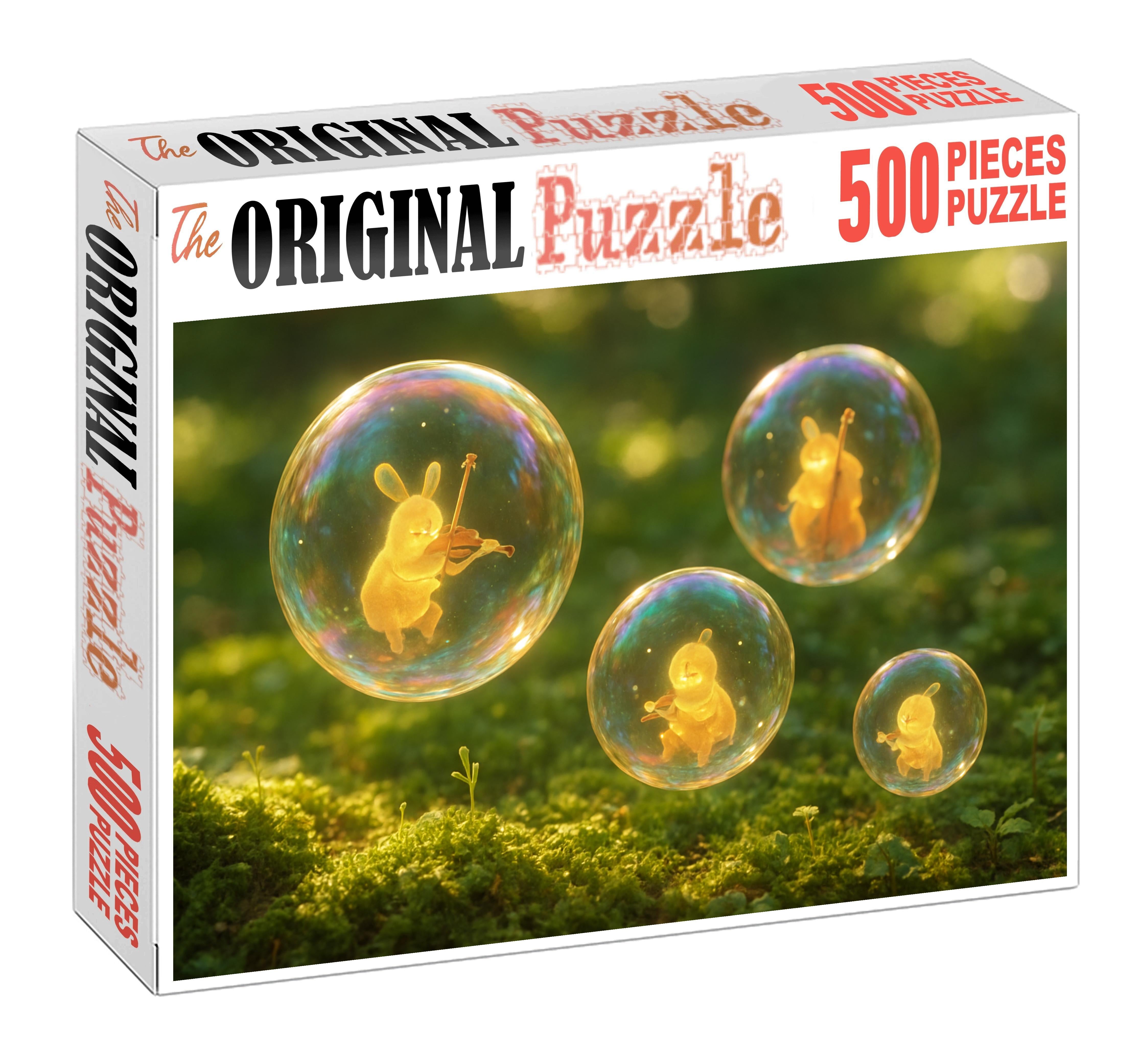 Bubble Symphony On The Forest Floor 500 Piece Puzzle