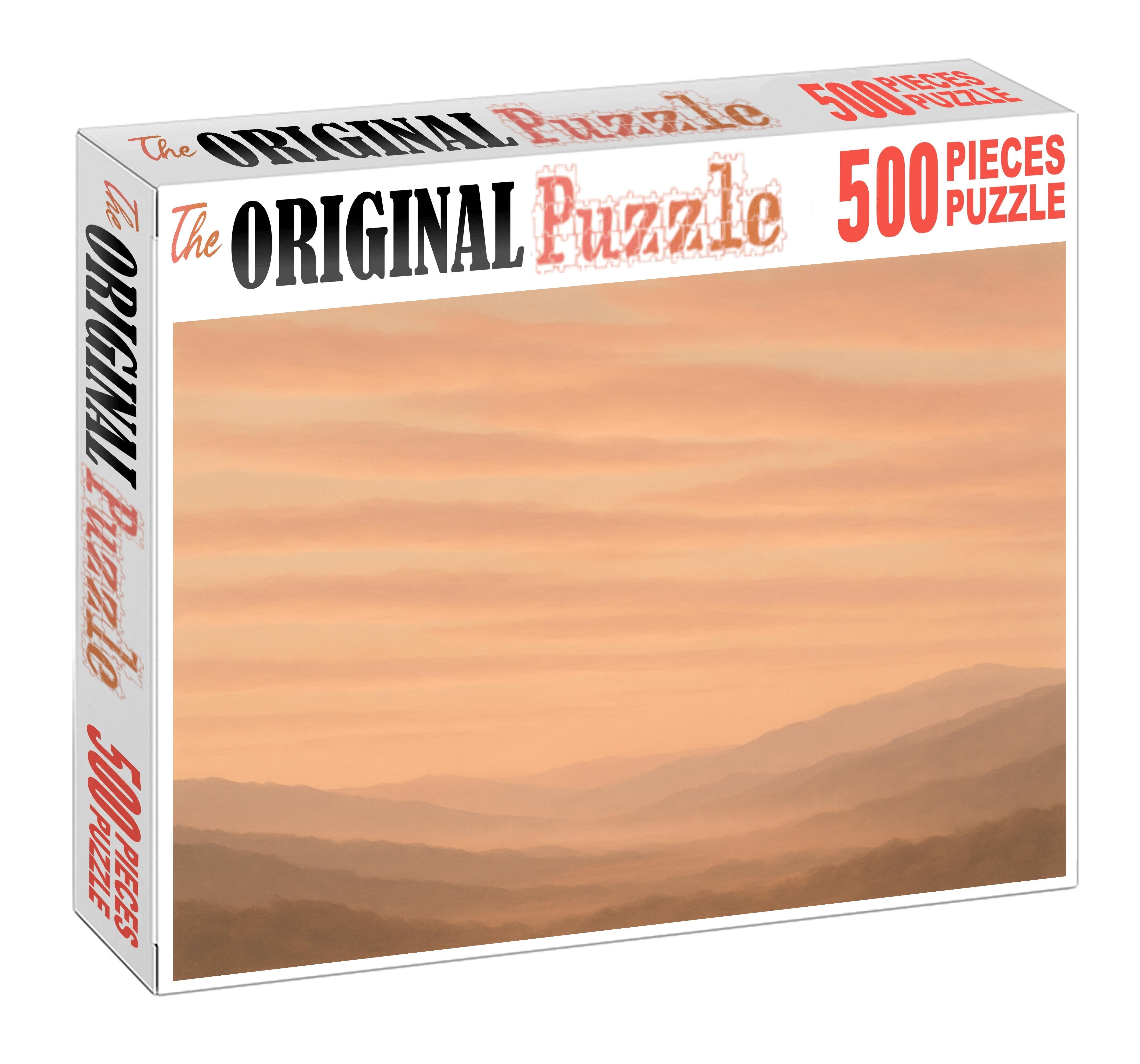 Peach Cloud Cascade Puzzle Collection