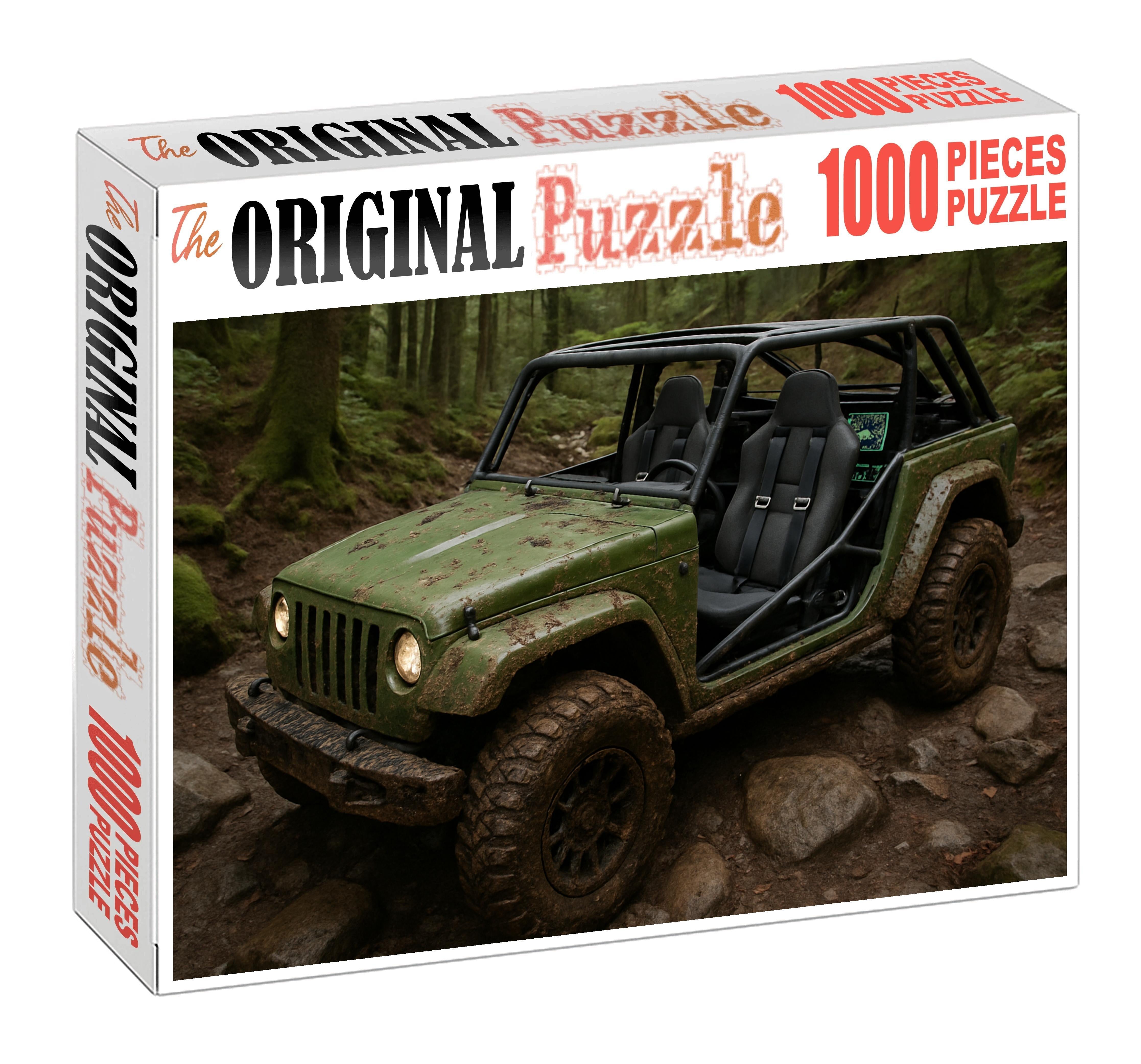 Tempest Striker Rally-honed All-terrain Racer With Advanced Four-wheel Drive Large Format Puzzle