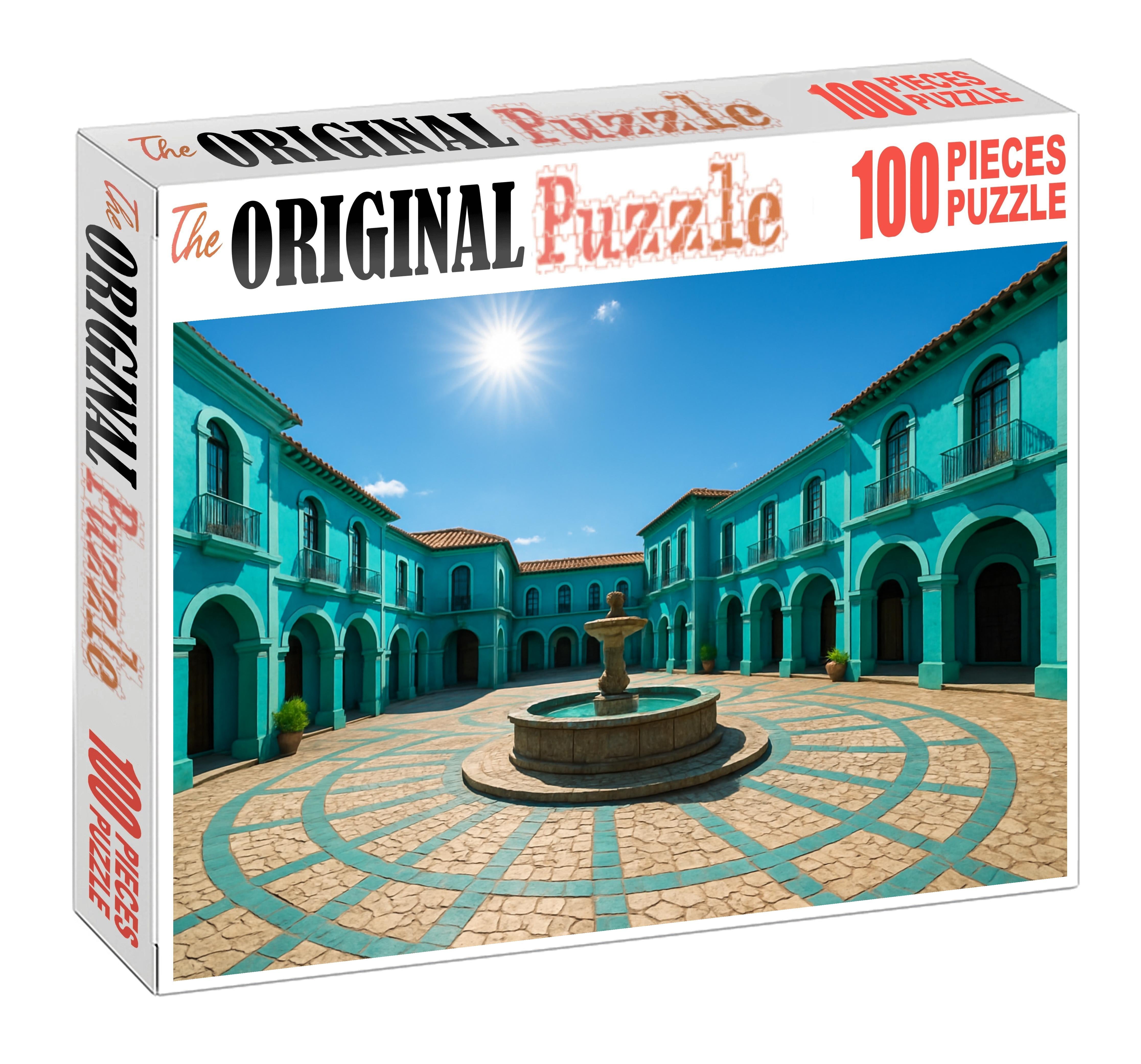Turquoise Square Family Puzzles