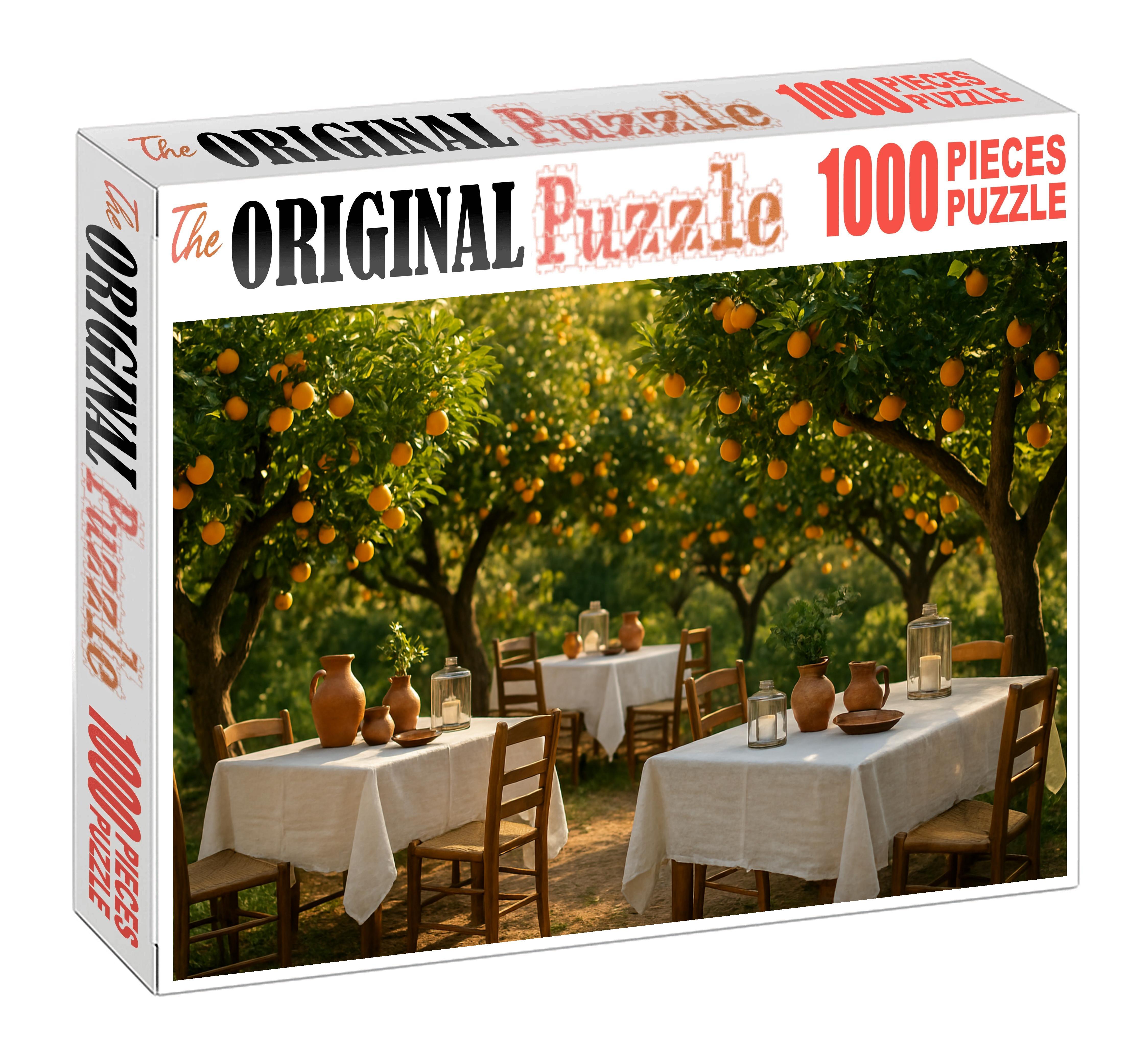 Sunlit Citrus Grove Soiree 1000 Piece Puzzle