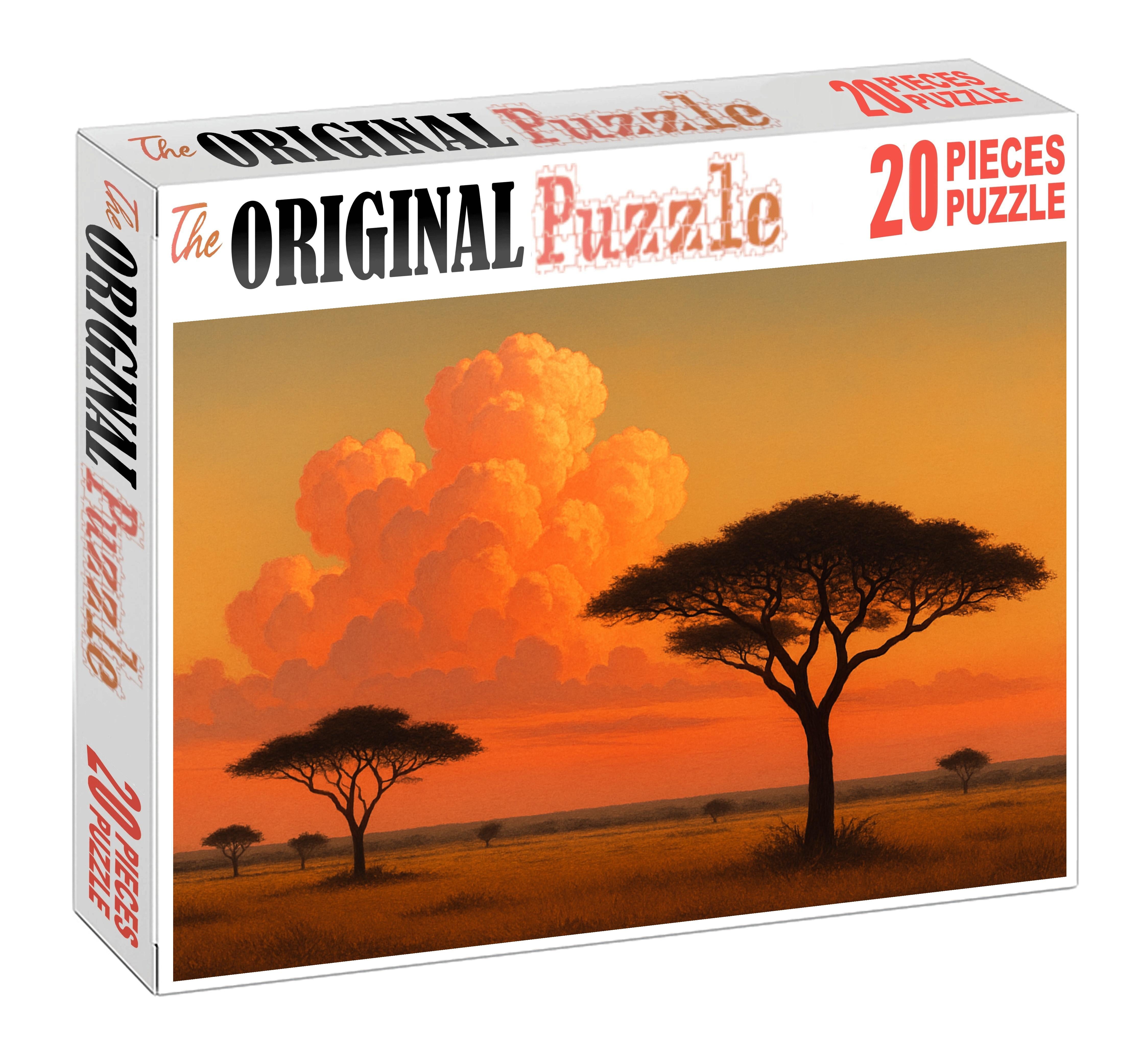 Sunset Glow Savannah 200 Piece Puzzle