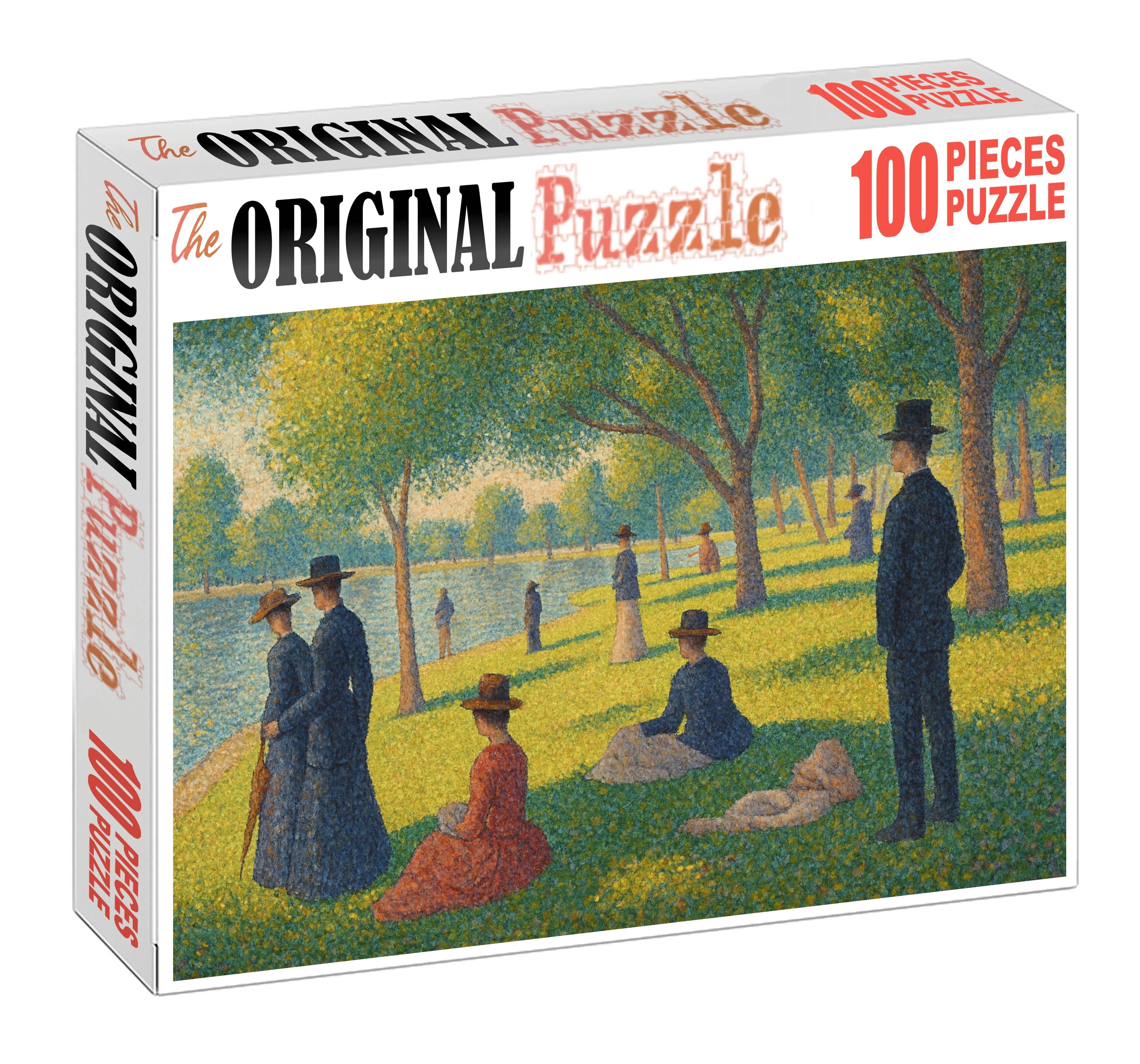 A Sunday Afternoon On The Island Of La Grande Jatte Puzzle For Kids