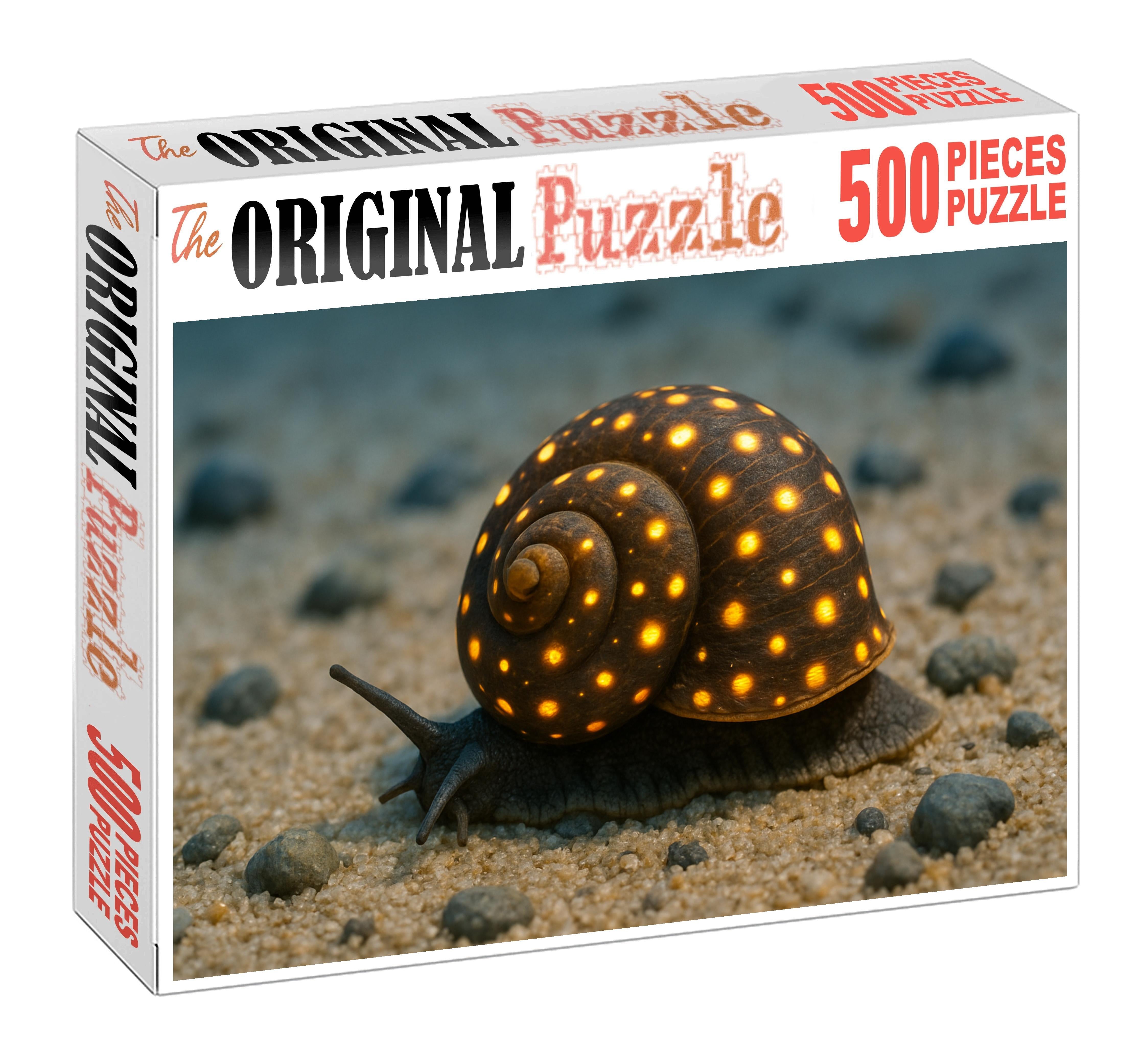Golden Spotted Whelk Slow-moving Shell Dweller Challenging Puzzles